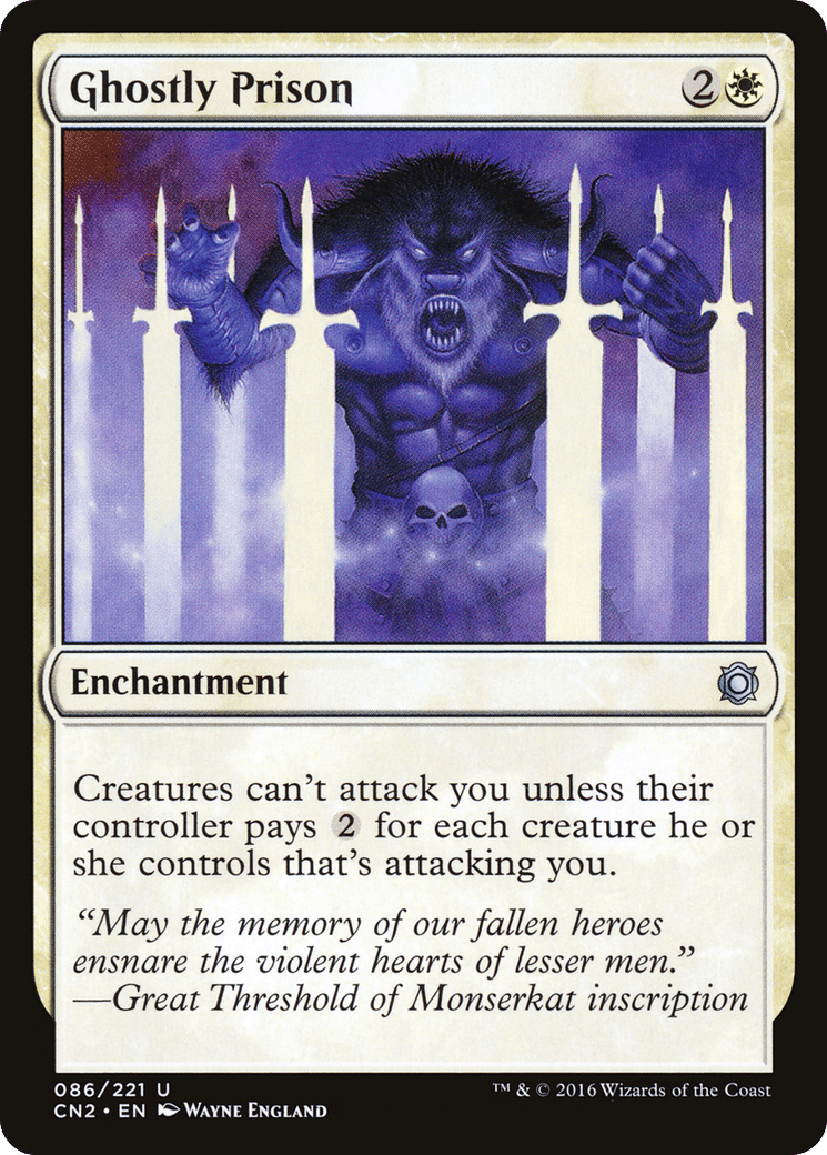 Ghostly Prison — Conspiracy: Take the Crown — Magic: The Gathering