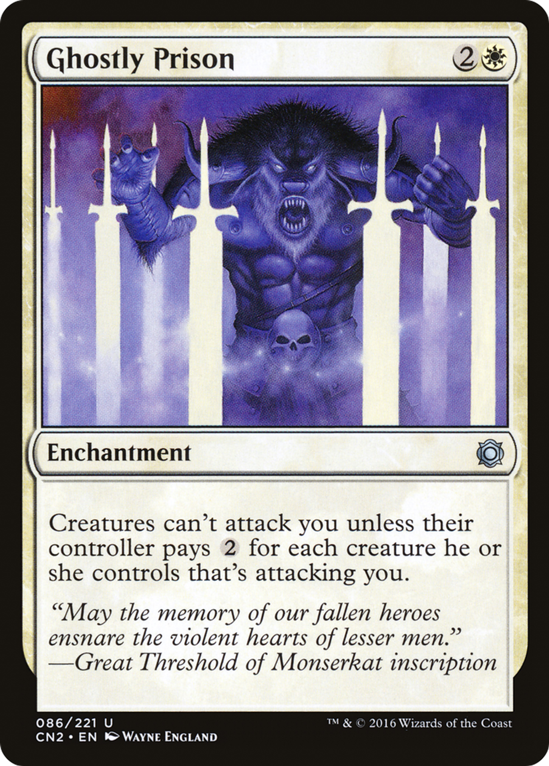 Prison fantomale — Conspiracy: Take the Crown — Magic: The Gathering