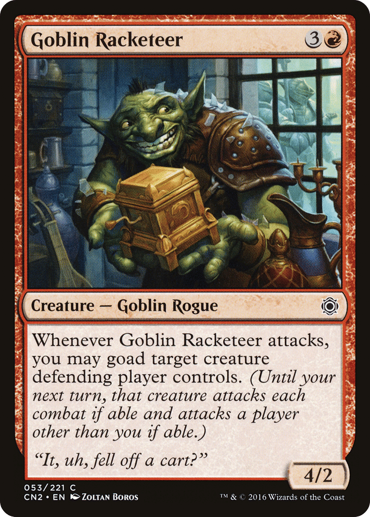 Goblin Racketeer — Conspiracy: Take the Crown — Magic: The Gathering