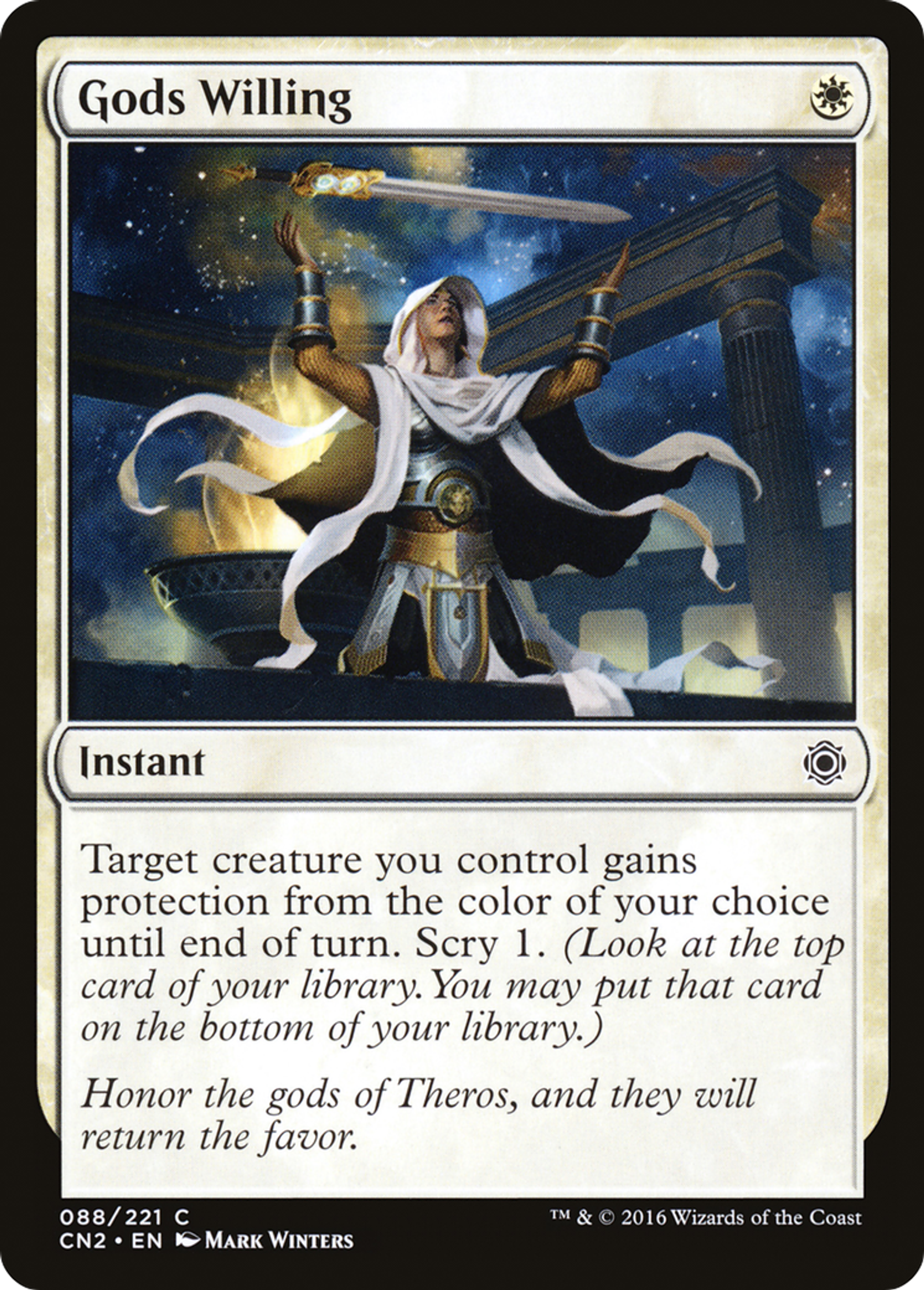 Gods Willing — Conspiracy: Take the Crown — Magic: The Gathering