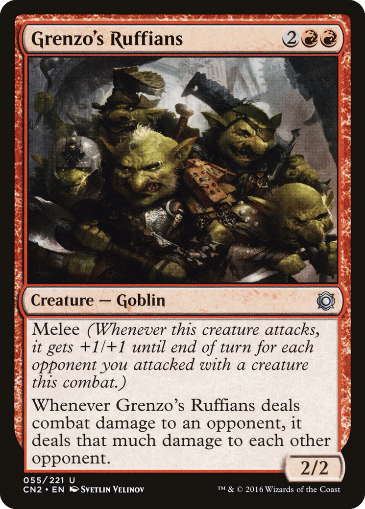 Grenzo's Ruffians — Conspiracy: Take the Crown — Magic: The Gathering