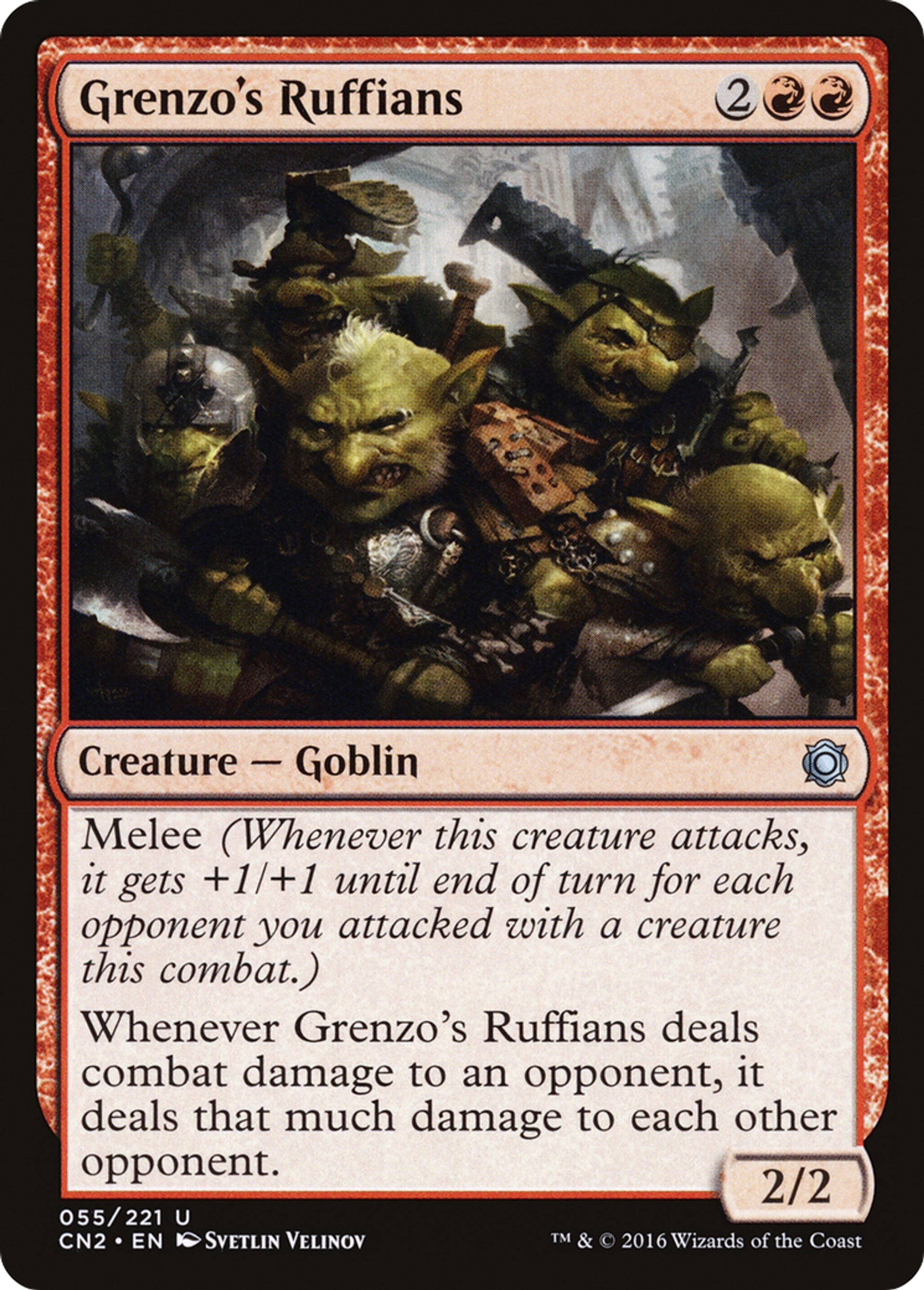 Grenzo's Ruffians — Conspiracy: Take the Crown — Magic: The Gathering
