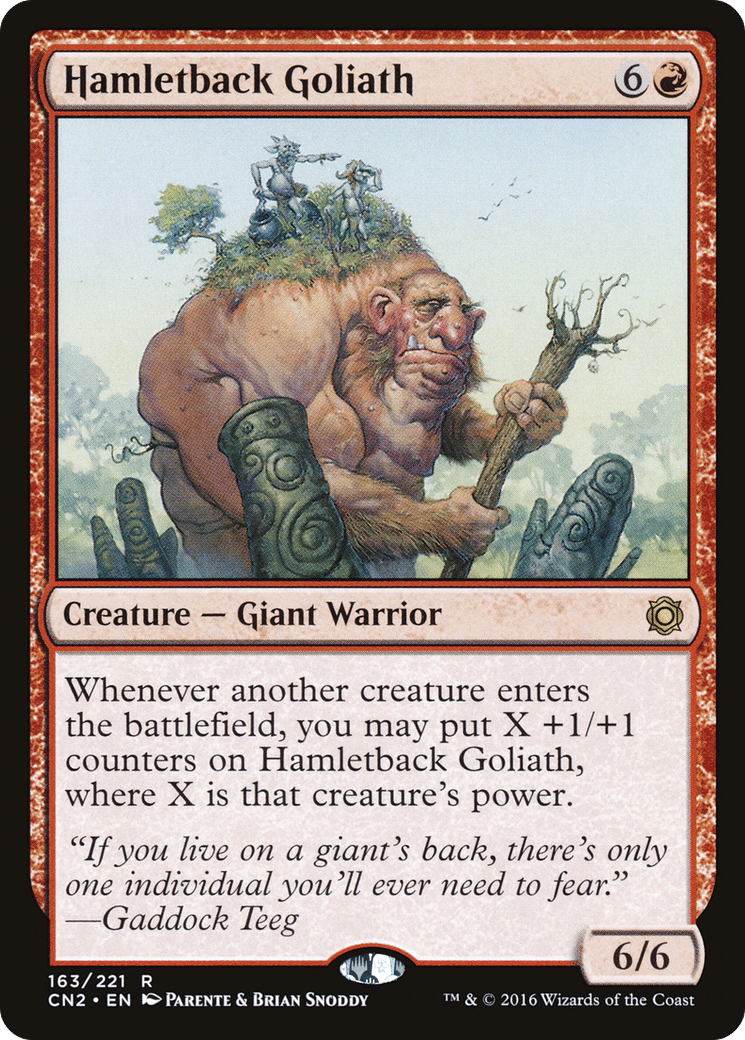 Hamletback Goliath — Conspiracy: Take the Crown — Magic: The Gathering