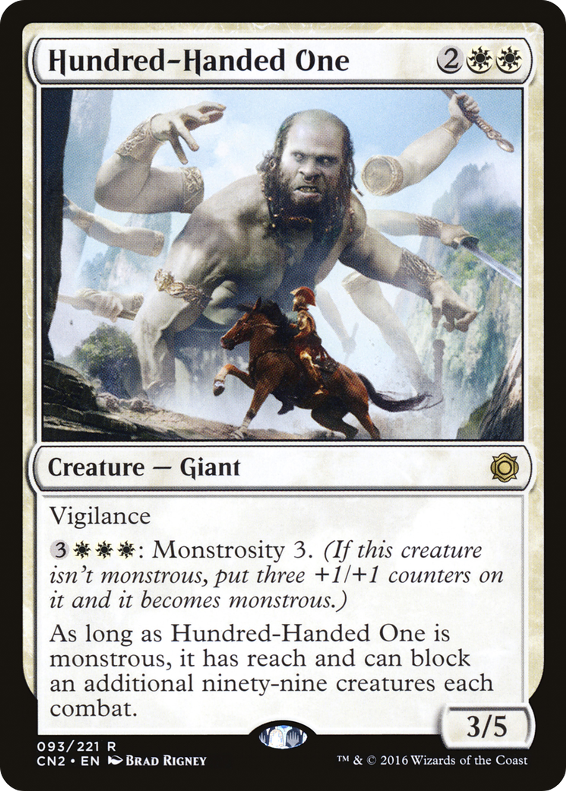 Hundred-Handed One — Conspiracy: Take the Crown — Magic: The Gathering