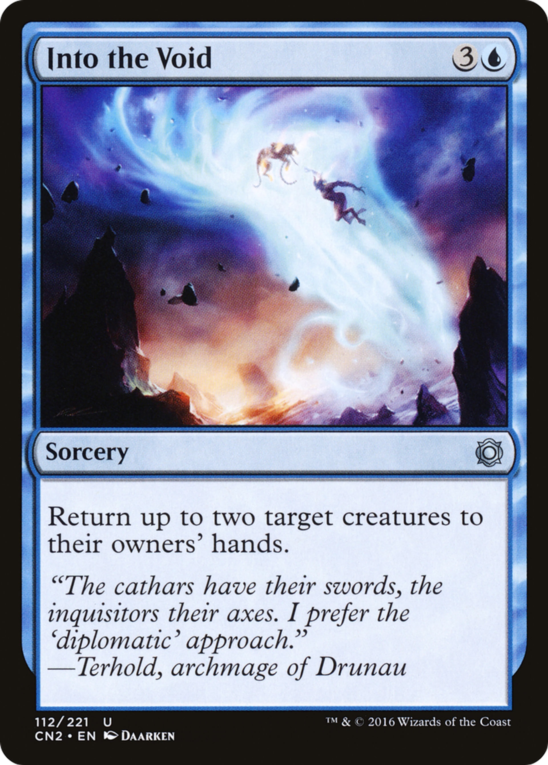 Into the Void — Conspiracy: Take the Crown — Magic: The Gathering