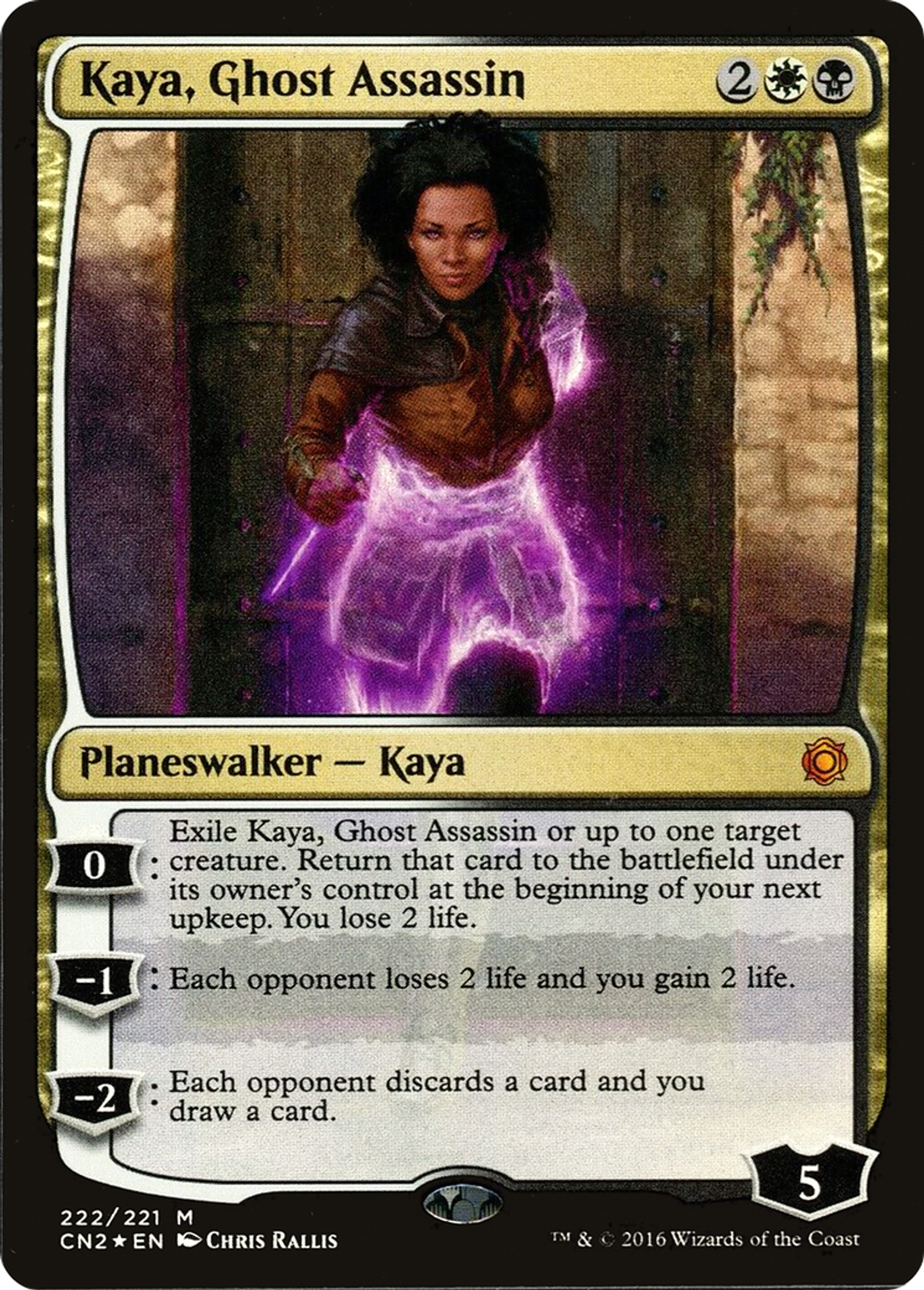 Kaya, Ghost Assassin — Conspiracy: Take the Crown — Magic: The Gathering
