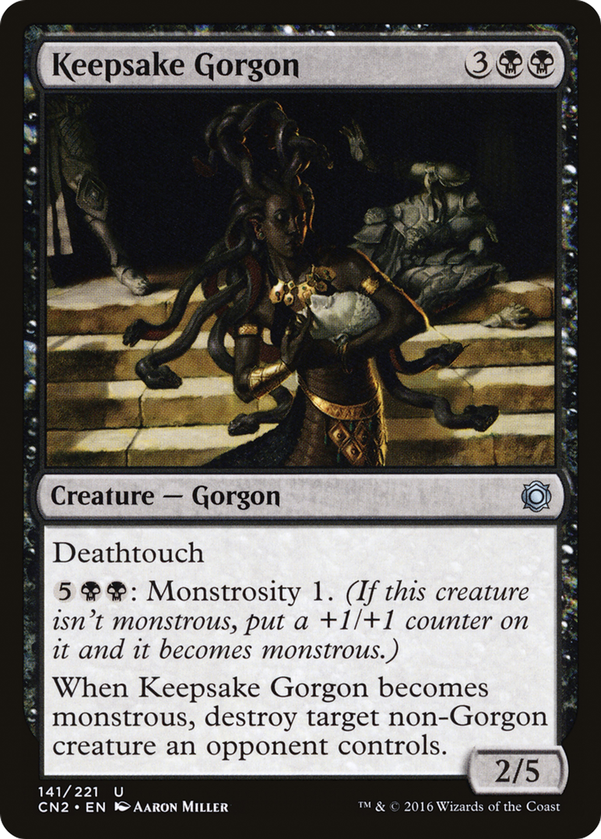 Gorgone aux souvenirs — Conspiracy: Take the Crown — Magic: The Gathering