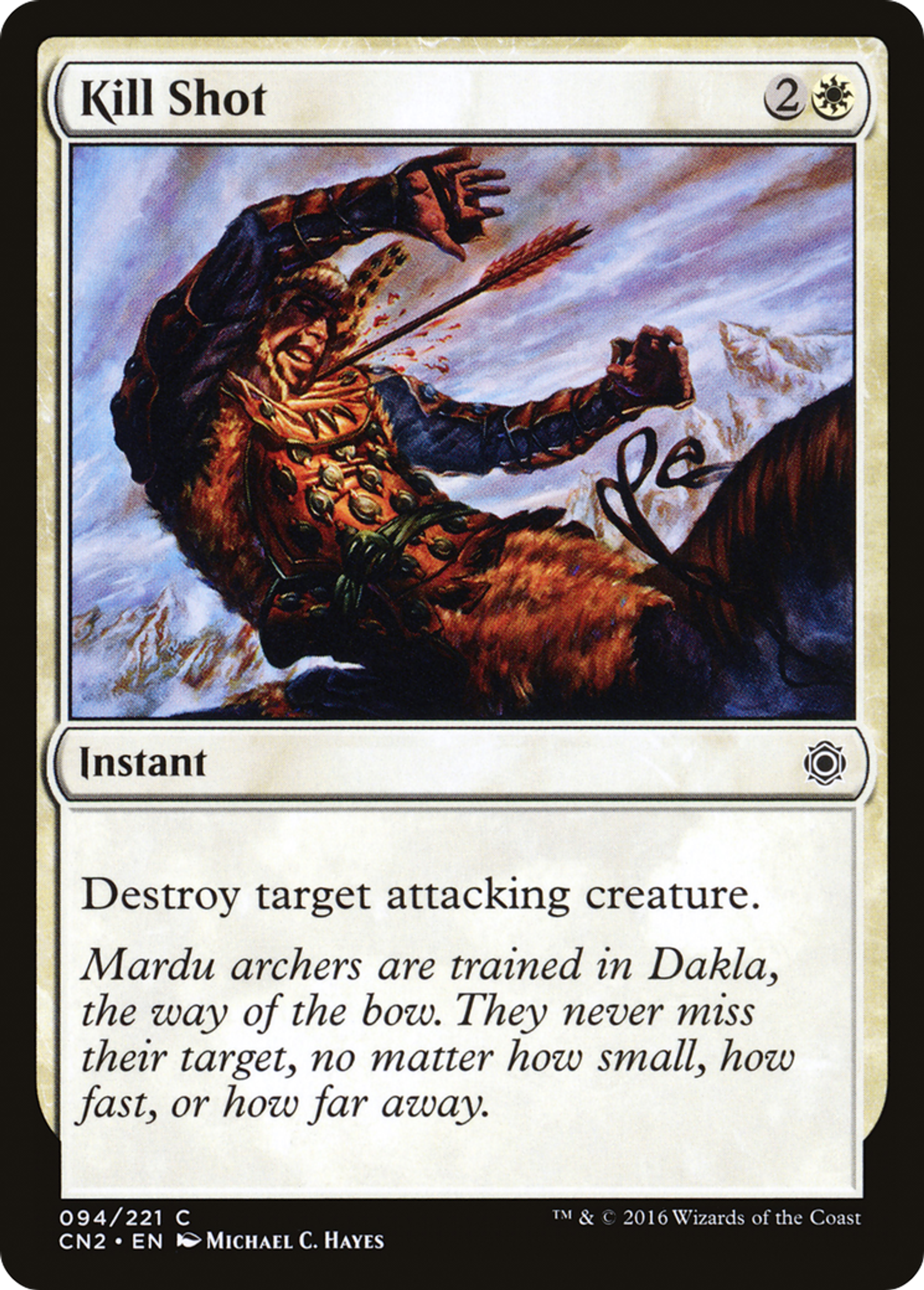 Kill Shot — Conspiracy: Take the Crown — Magic: The Gathering
