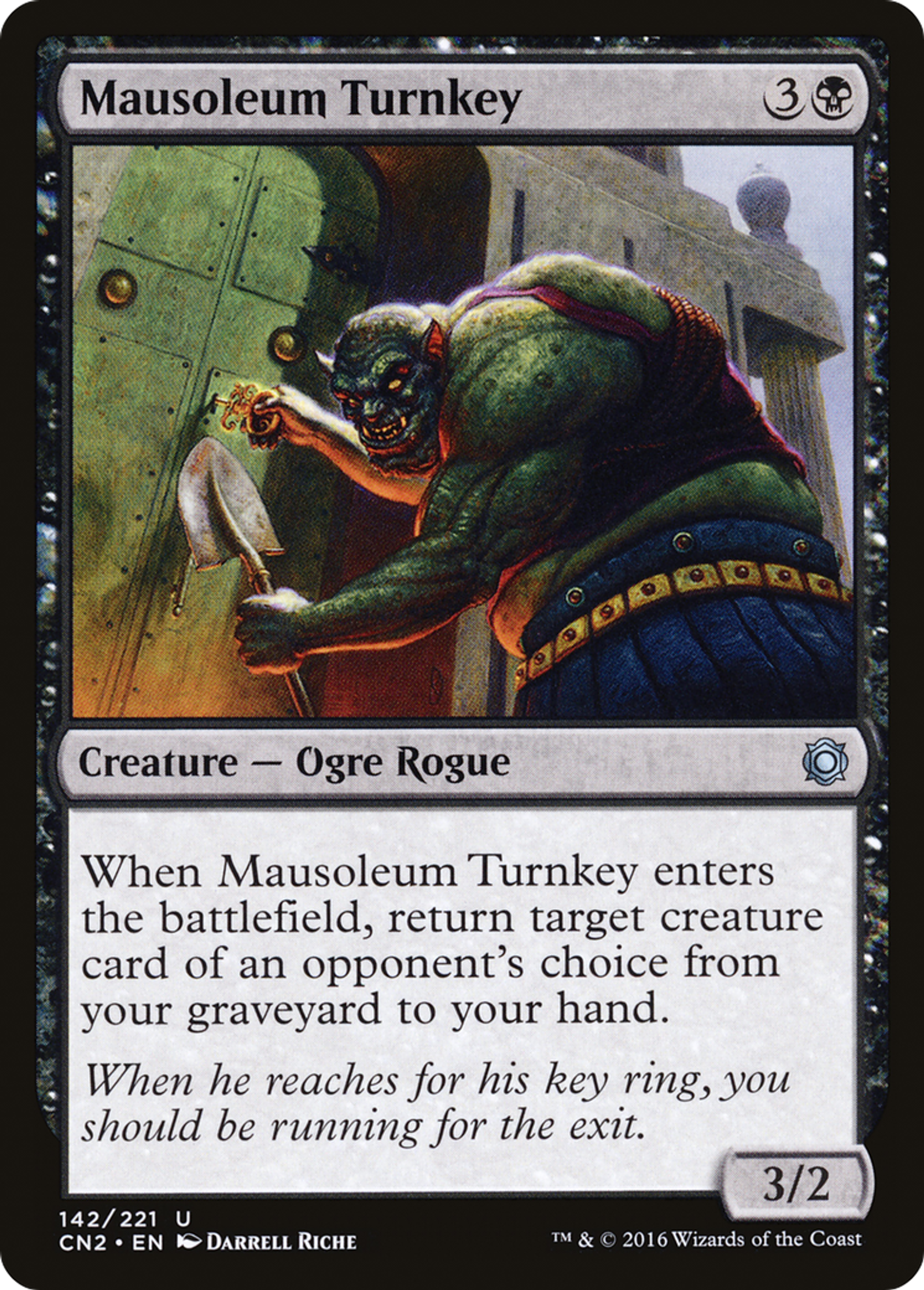 Geôlier de mausolée — Conspiracy: Take the Crown — Magic: The Gathering