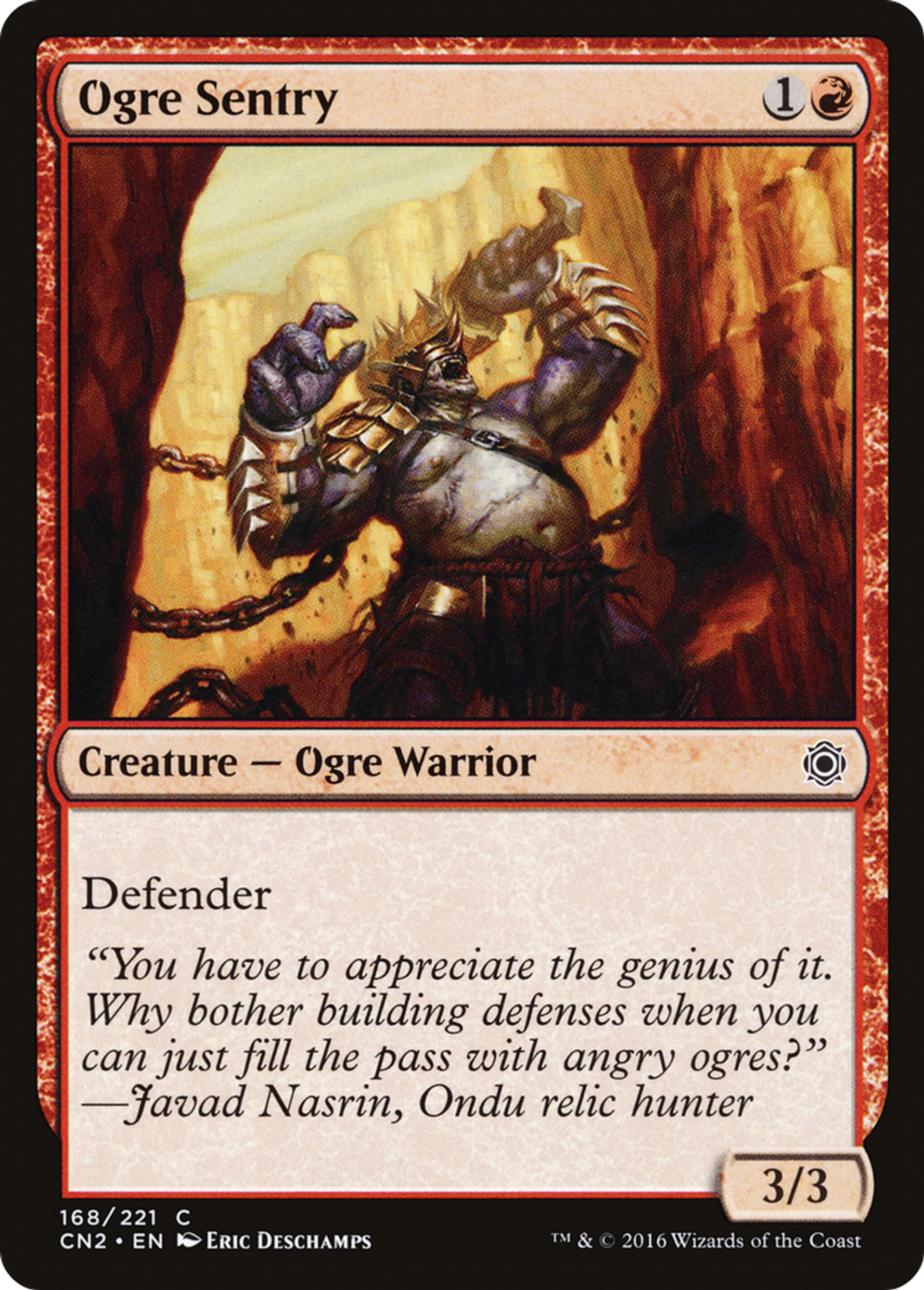 Ogre Sentry — Conspiracy: Take the Crown — Magic: The Gathering