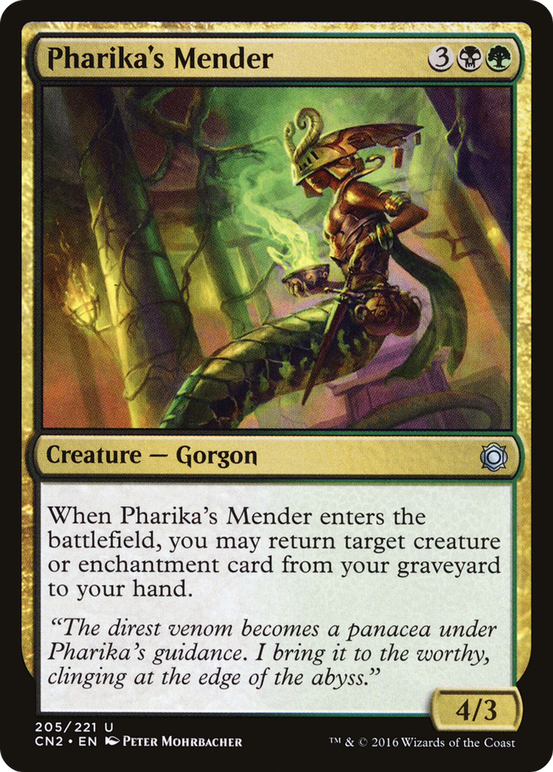 Pharika's Mender — Conspiracy: Take the Crown — Magic: The Gathering