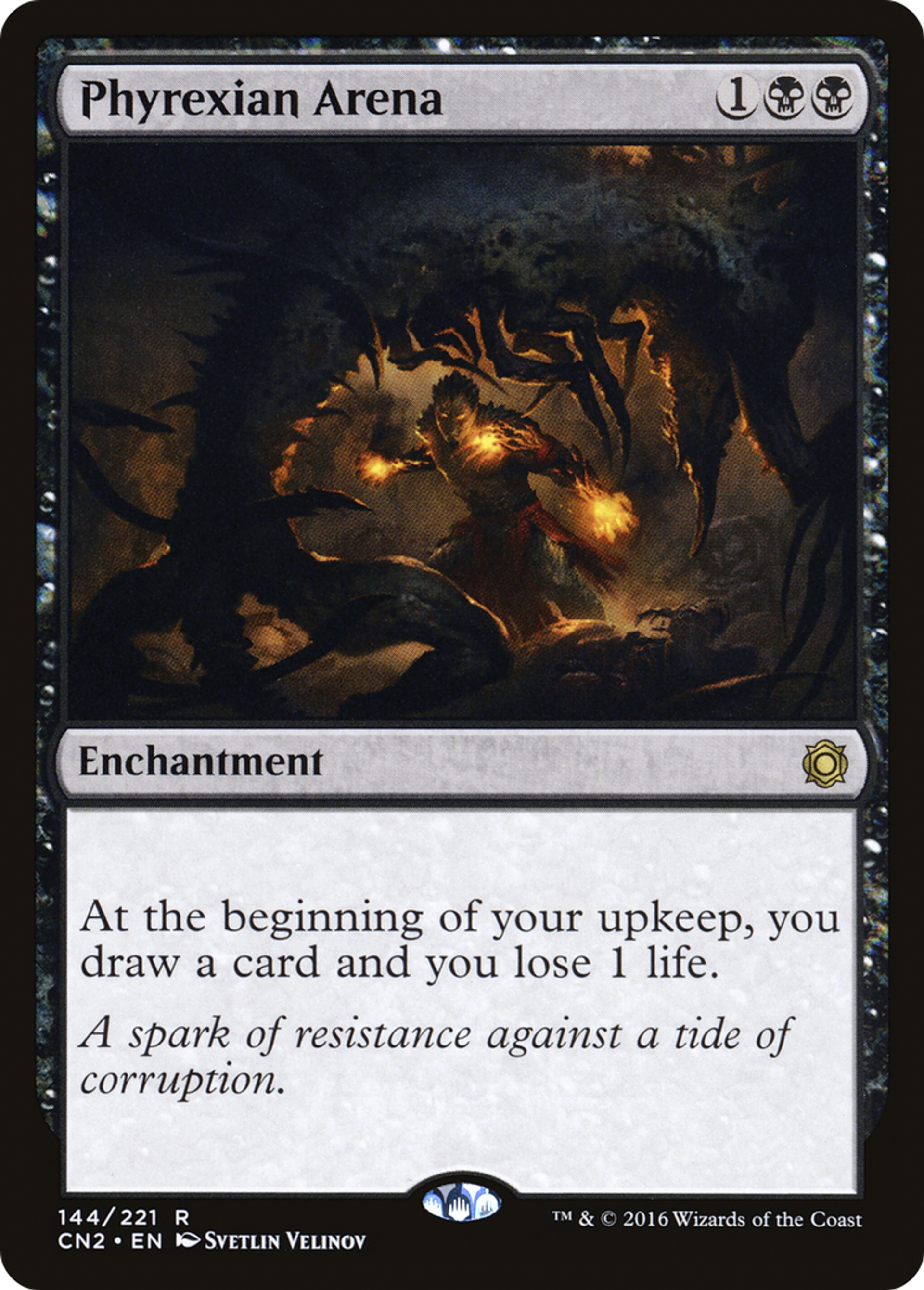 Arène phyrexiane — Conspiracy: Take the Crown — Magic: The Gathering