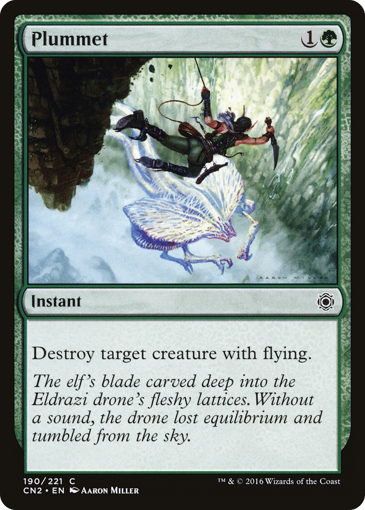 Plummet — Conspiracy: Take the Crown — Magic: The Gathering