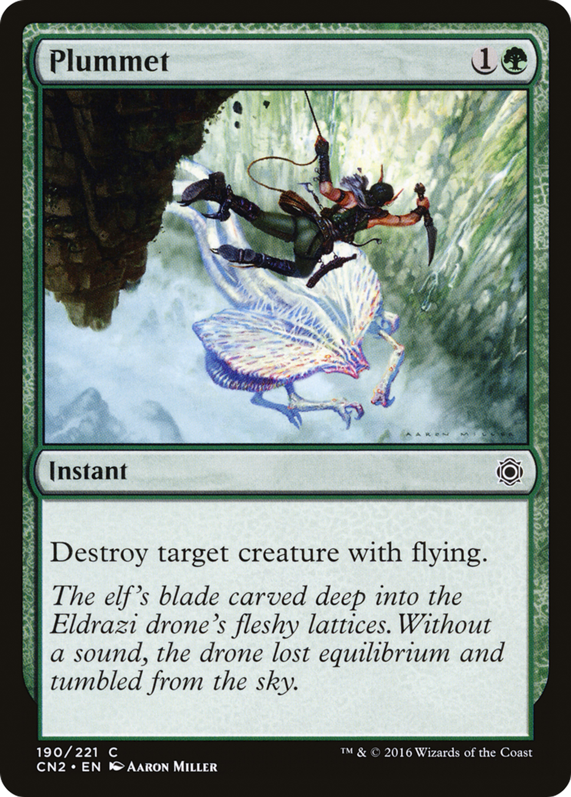 Tomber à pic — Conspiracy: Take the Crown — Magic: The Gathering
