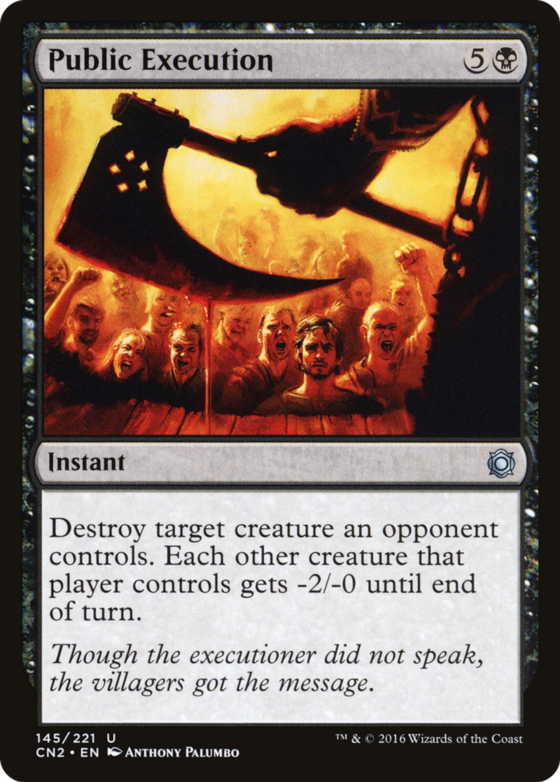 Exécution publique — Conspiracy: Take the Crown — Magic: The Gathering