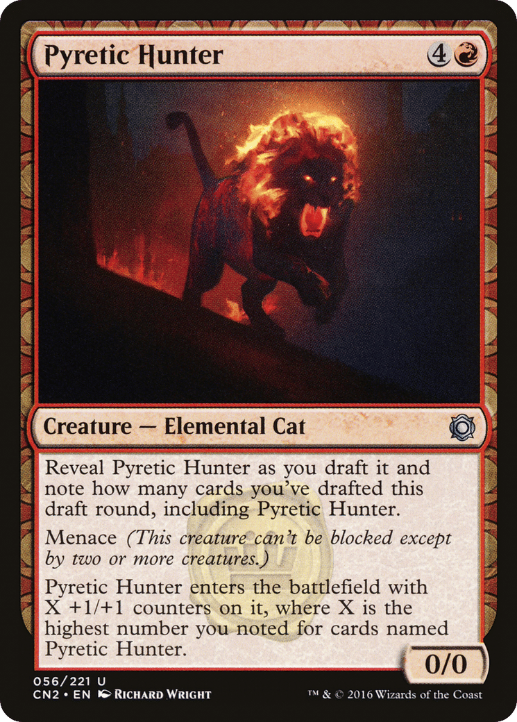 Pyretic Hunter — Conspiracy: Take the Crown — Magic: The Gathering