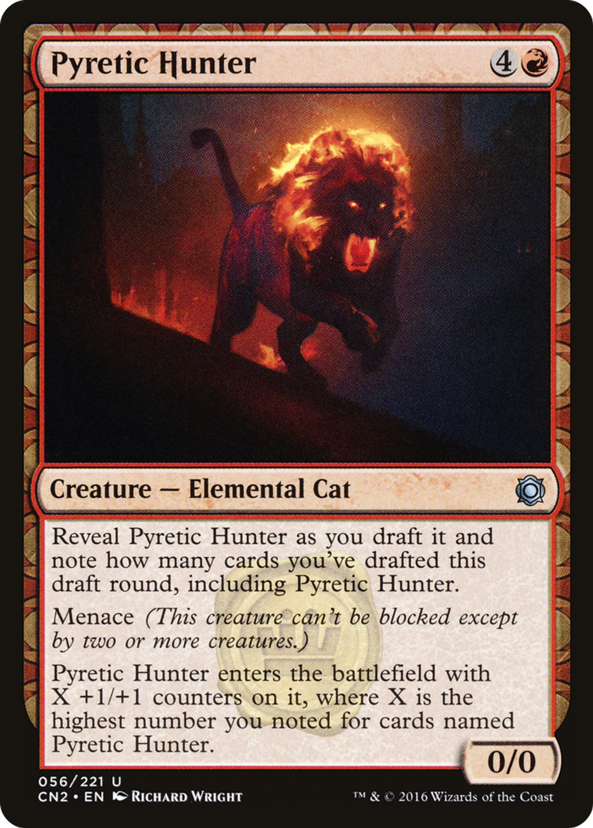 Pyretic Hunter — Conspiracy: Take the Crown — Magic: The Gathering