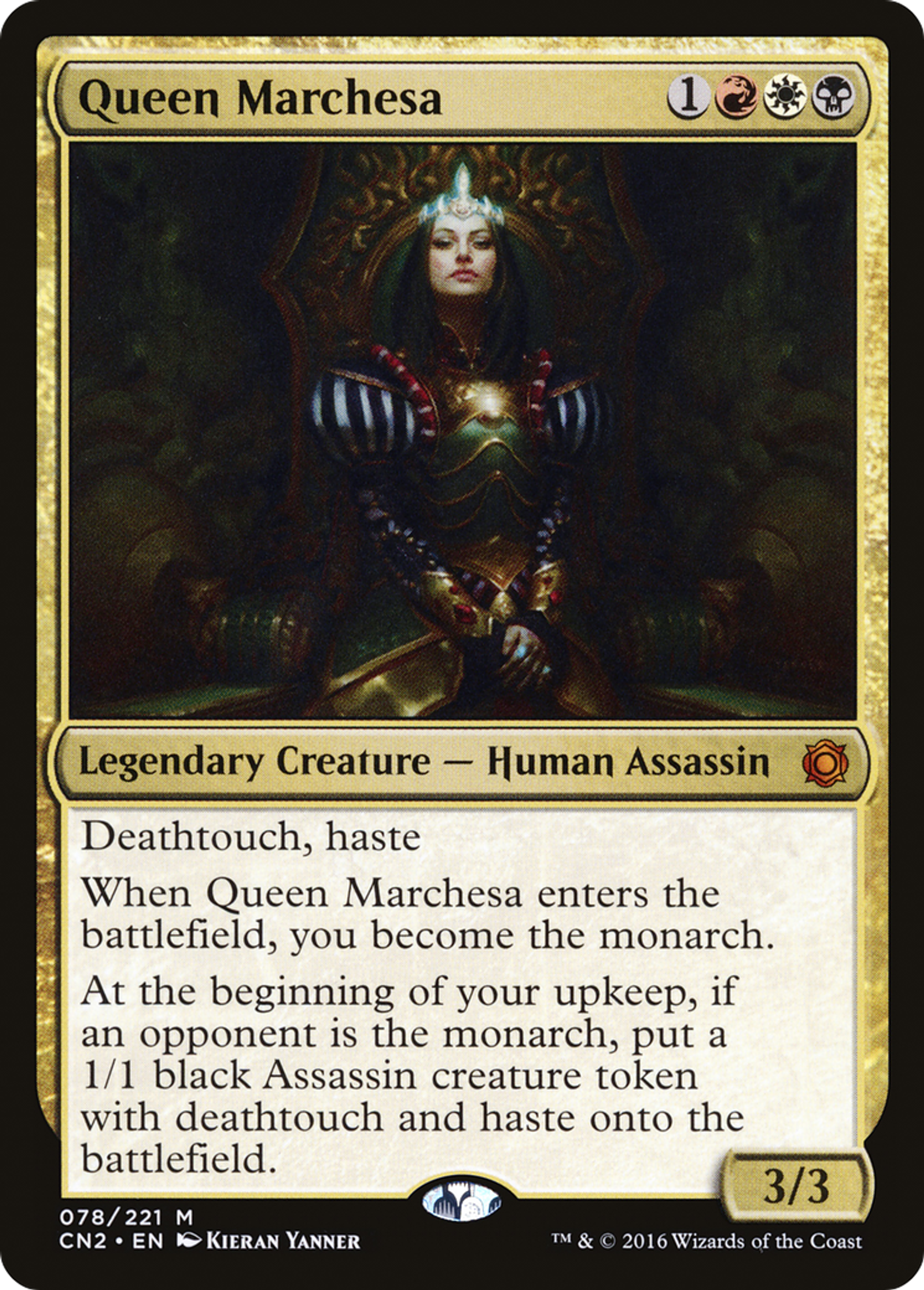 Queen Marchesa — Conspiracy: Take the Crown — Magic: The Gathering