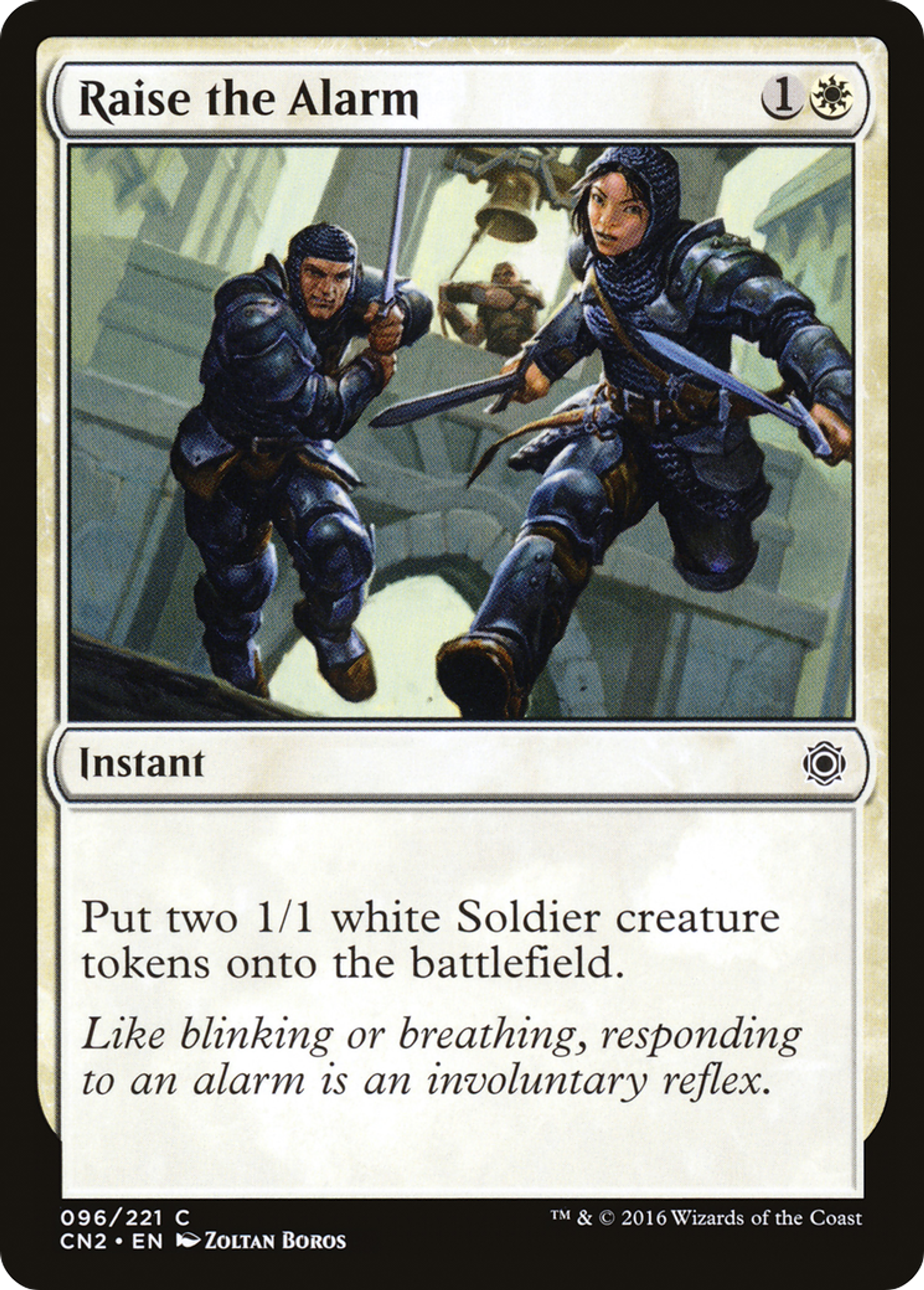 Raise the Alarm — Conspiracy: Take the Crown — Magic: The Gathering