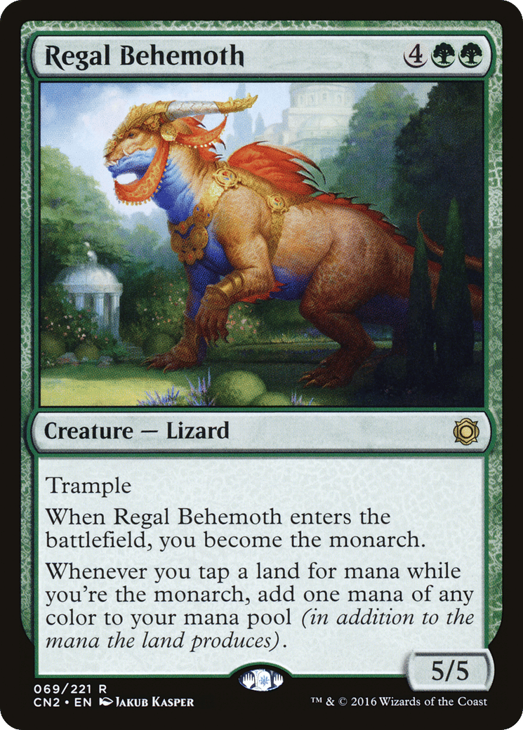 Regal Behemoth — Conspiracy: Take the Crown — Magic: The Gathering