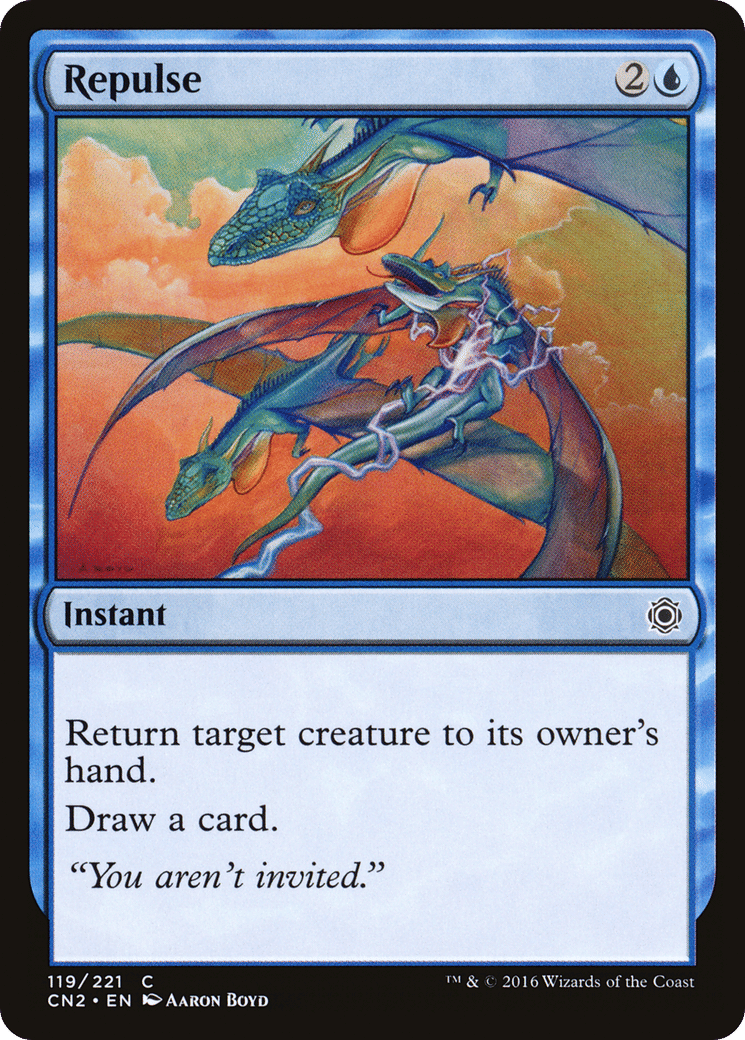 Repulse — Conspiracy: Take the Crown — Magic: The Gathering