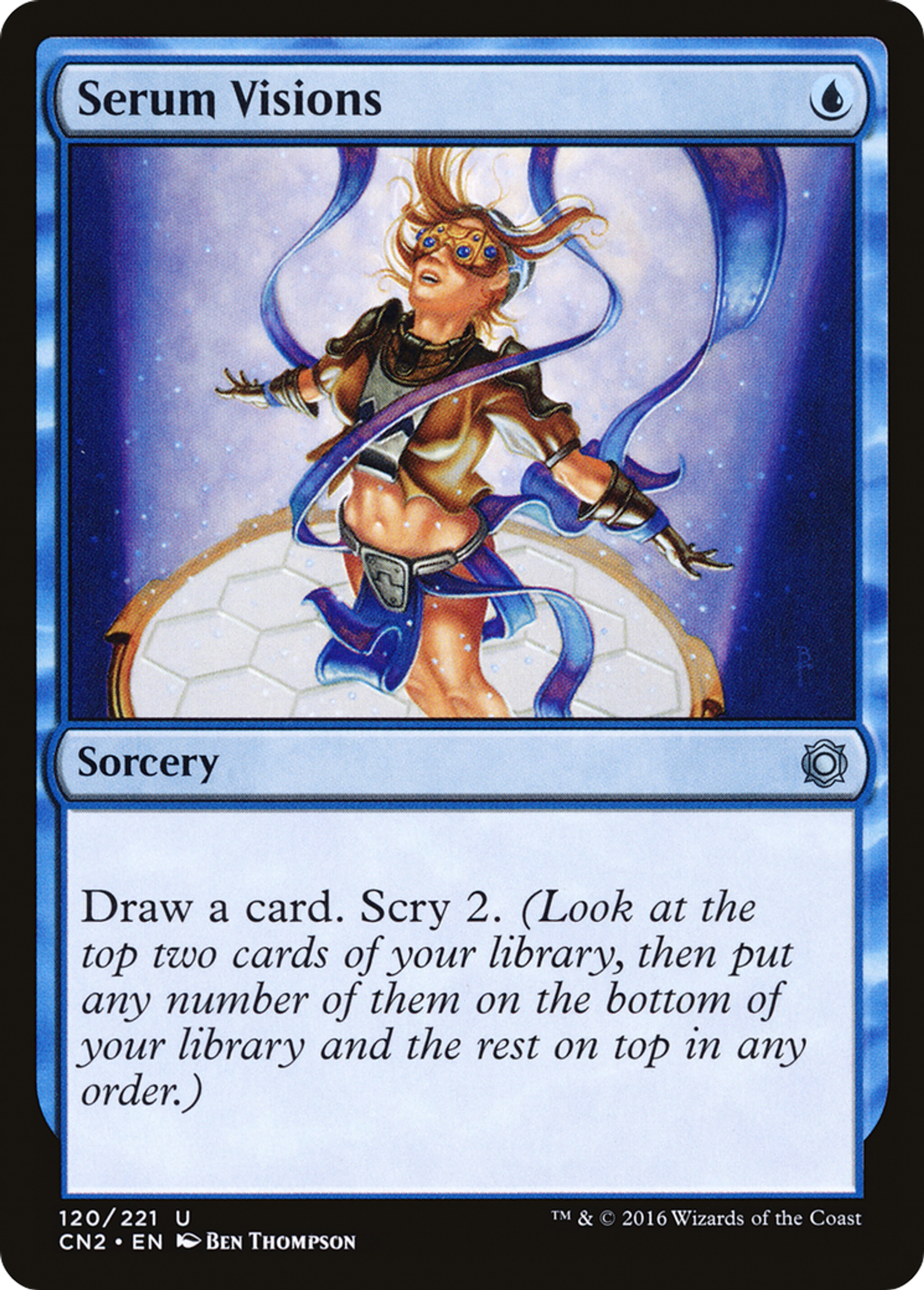 Serum Visions — Conspiracy: Take the Crown — Magic: The Gathering