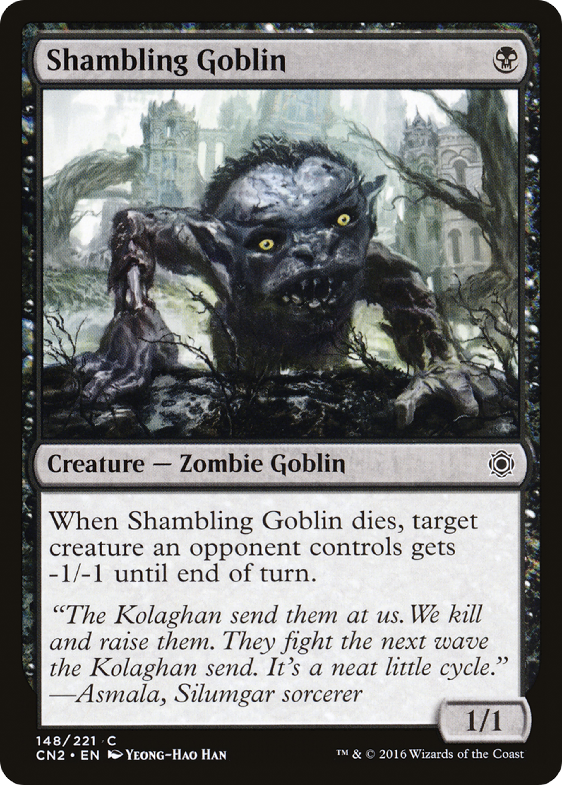 Gobelin titubant — Conspiracy: Take the Crown — Magic: The Gathering