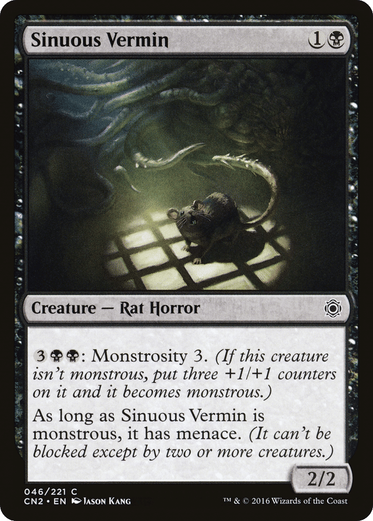 Sinuous Vermin — Conspiracy: Take the Crown — Magic: The Gathering
