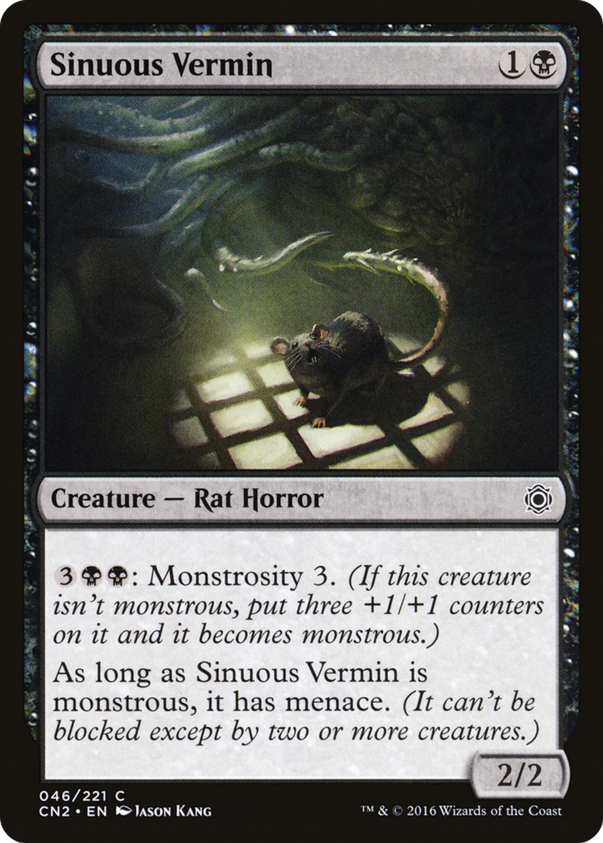 Sinuous Vermin — Conspiracy: Take the Crown — Magic: The Gathering