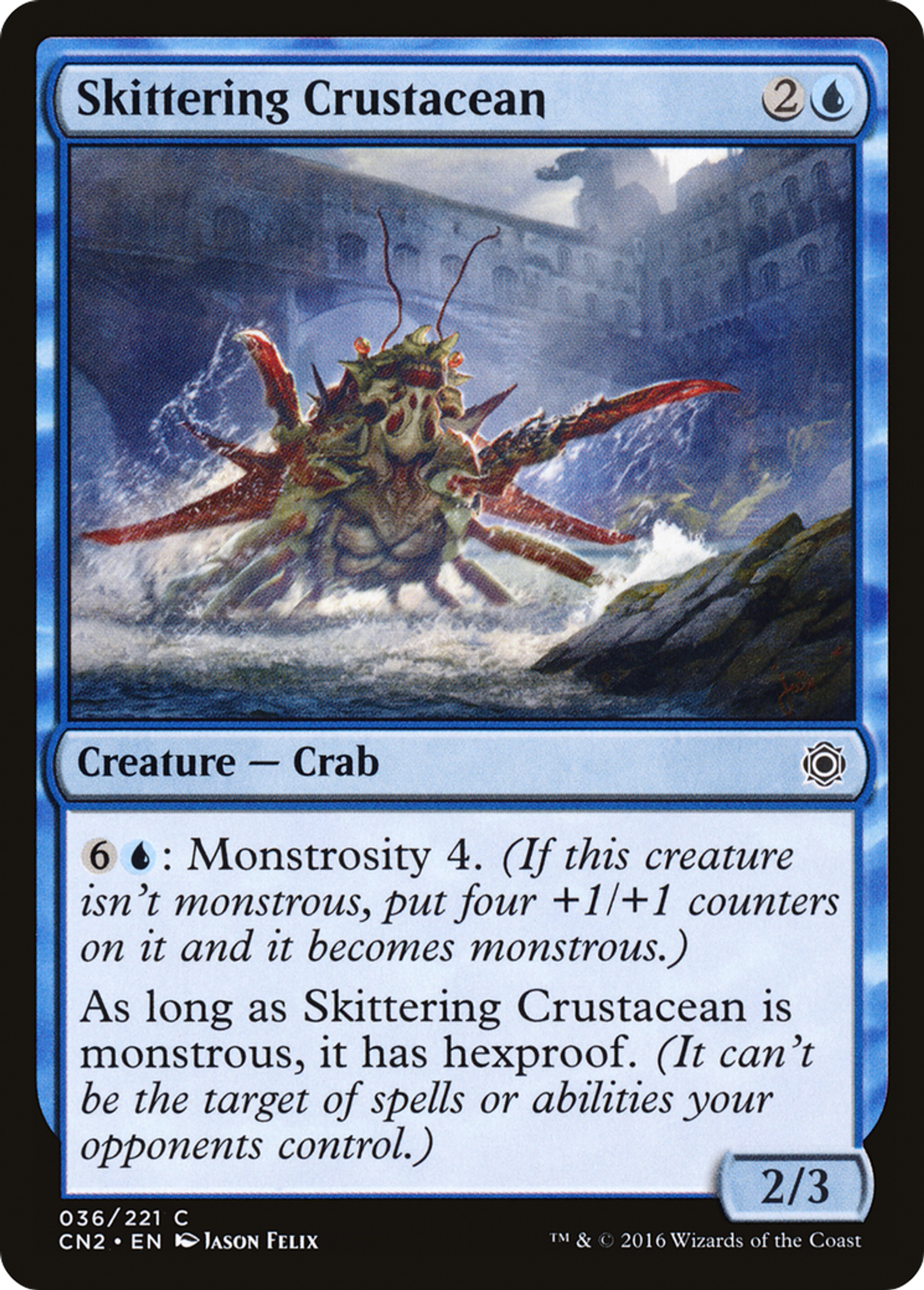 Skittering Crustacean — Conspiracy: Take the Crown — Magic: The Gathering