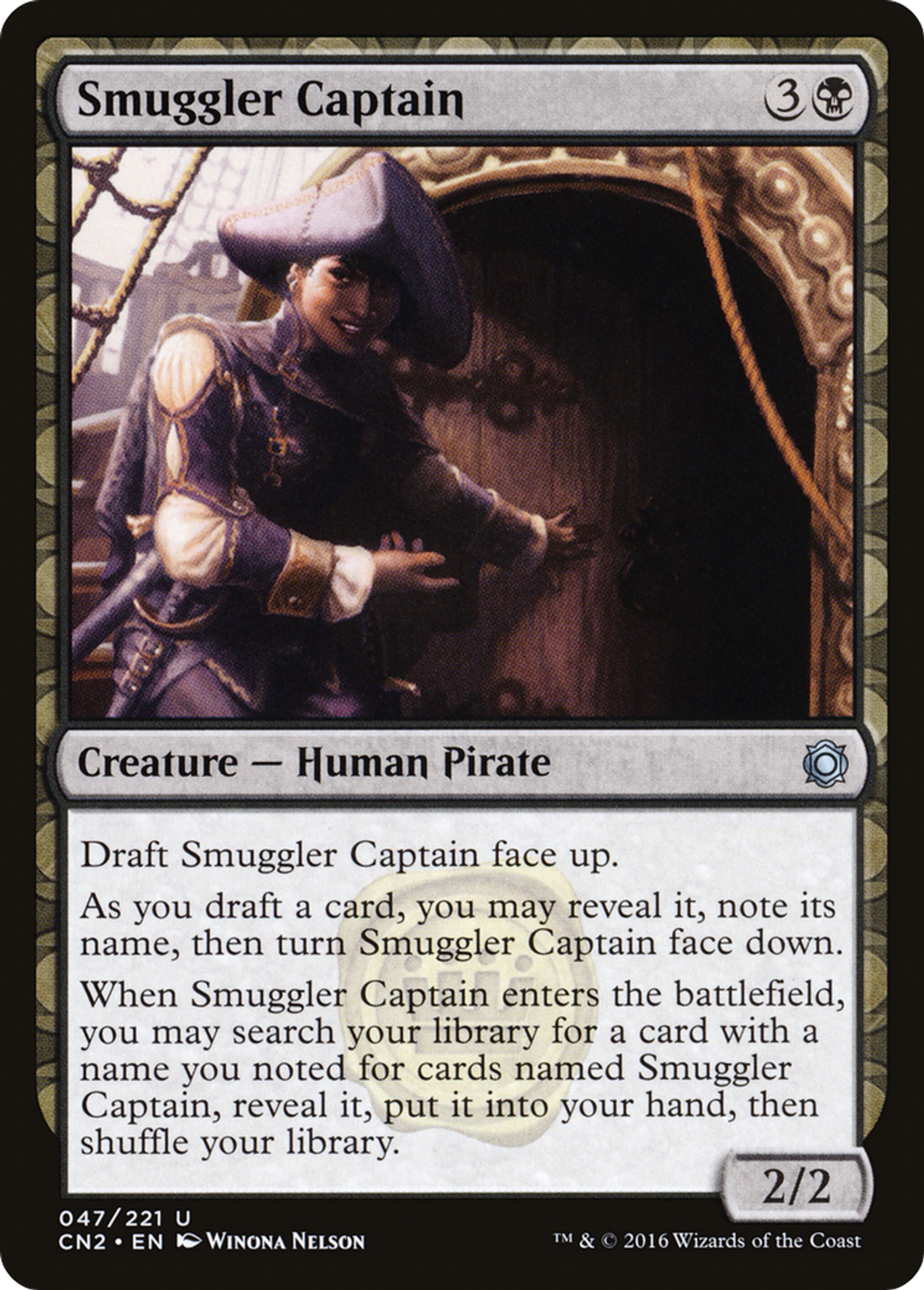 Smuggler Captain — Conspiracy: Take the Crown — Magic: The Gathering