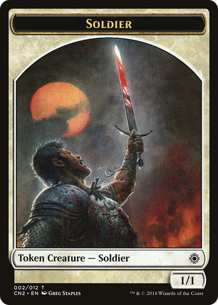 Soldier — Conspiracy: Take the Crown — Magic: The Gathering