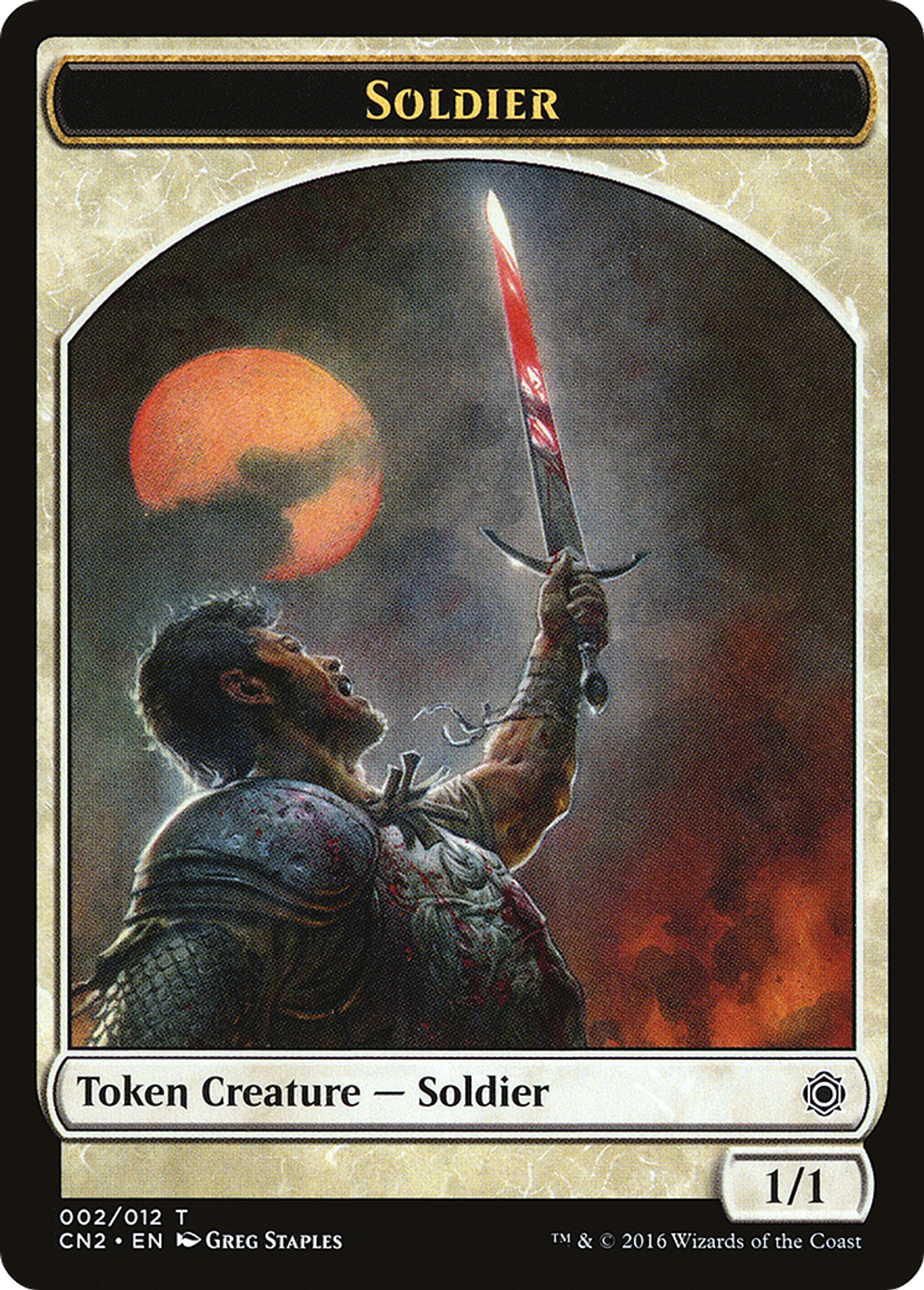 Soldier — Conspiracy: Take the Crown — Magic: The Gathering