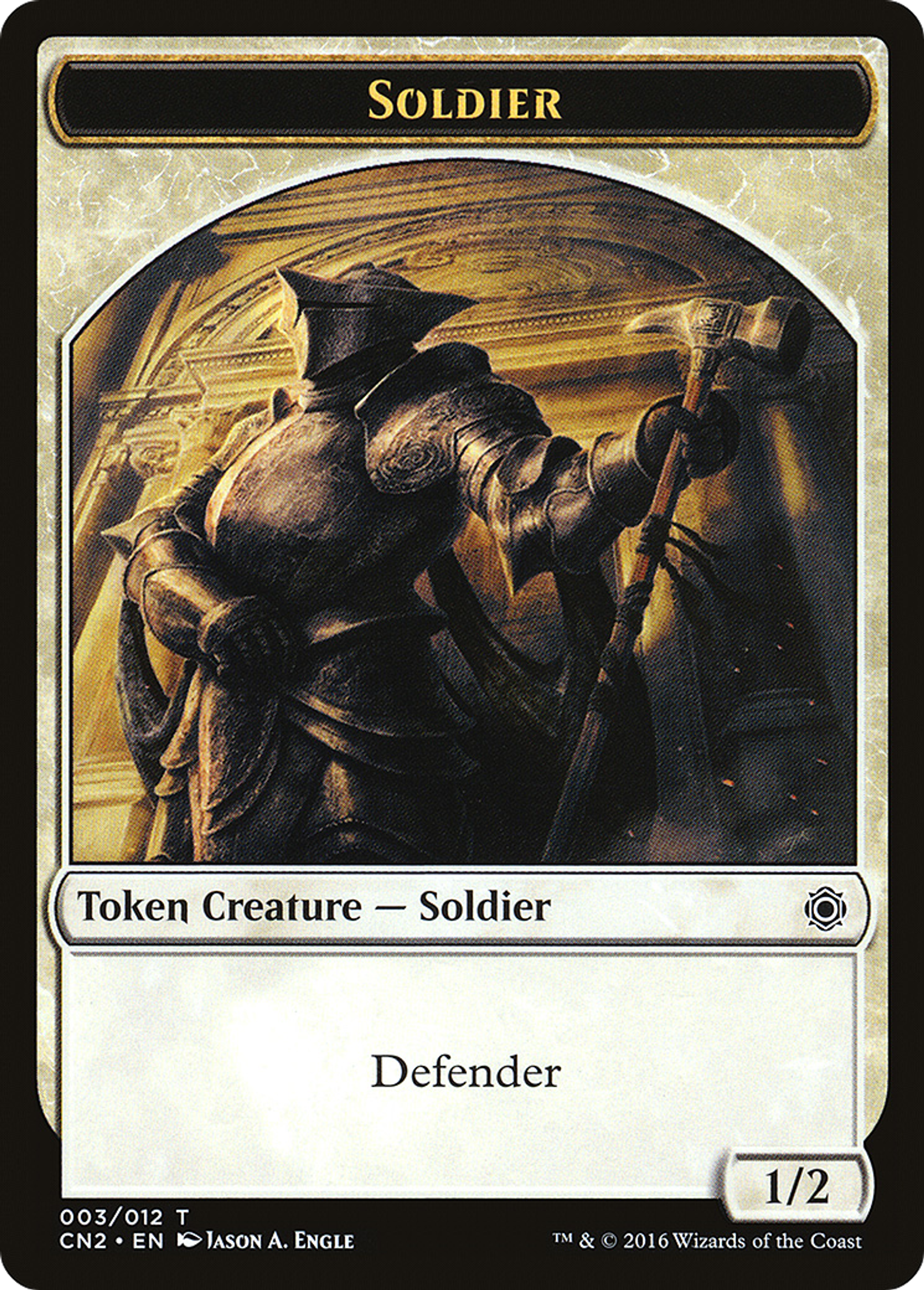 Soldier — Conspiracy: Take the Crown — Magic: The Gathering