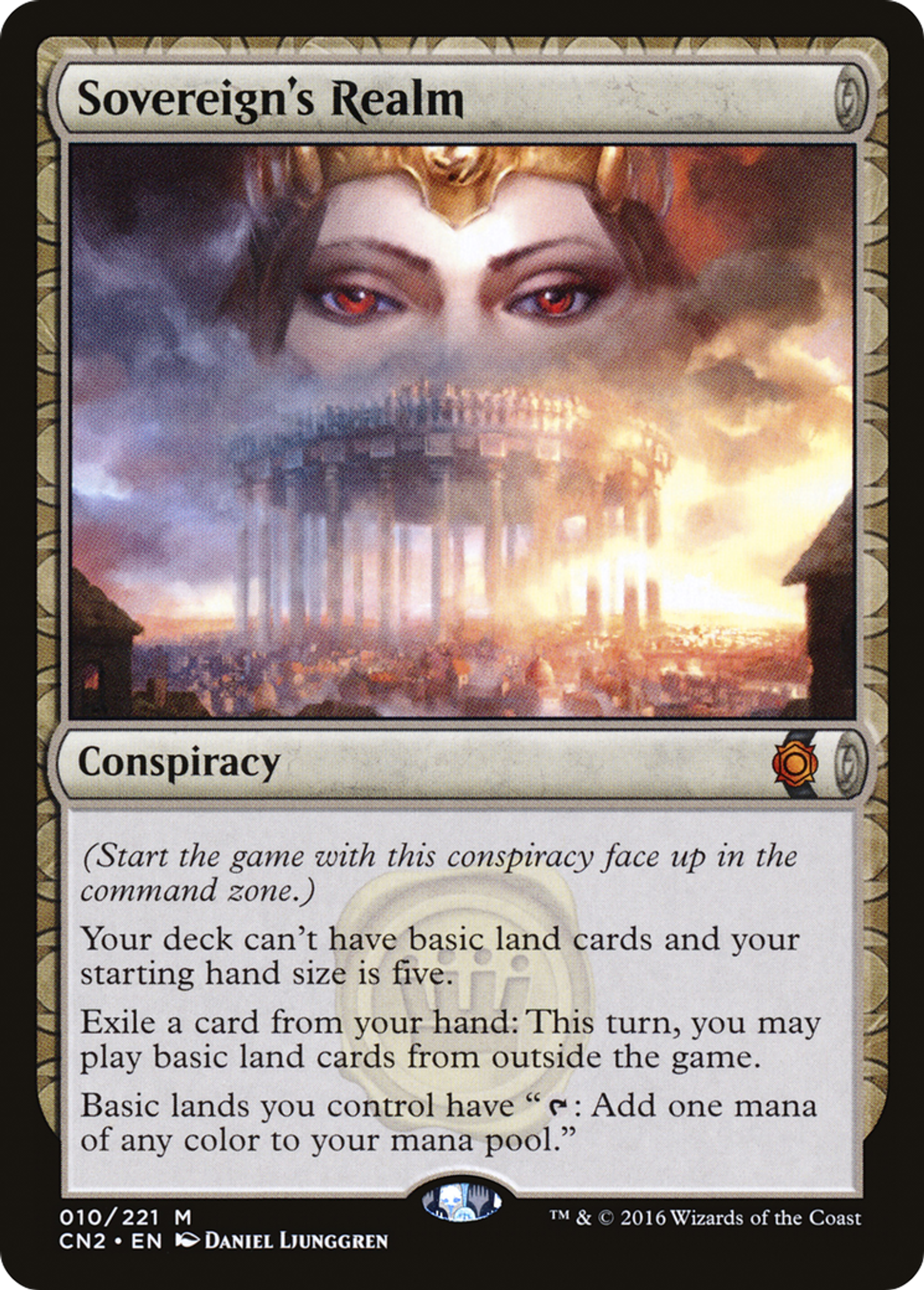 Sovereign's Realm — Conspiracy: Take the Crown — Magic: The Gathering
