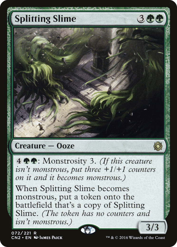 Splitting Slime — Conspiracy: Take the Crown — Magic: The Gathering
