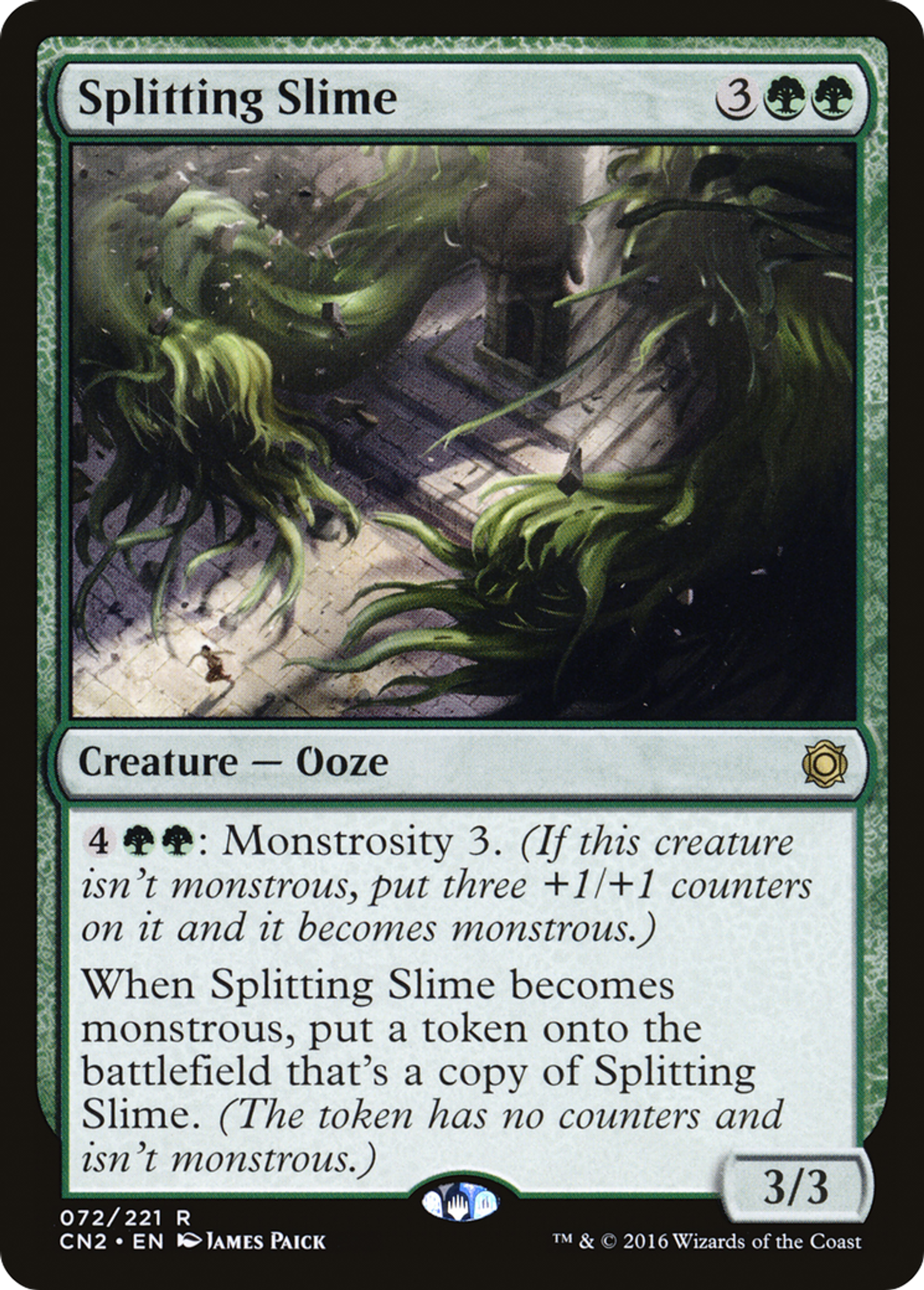 Splitting Slime — Conspiracy: Take the Crown — Magic: The Gathering