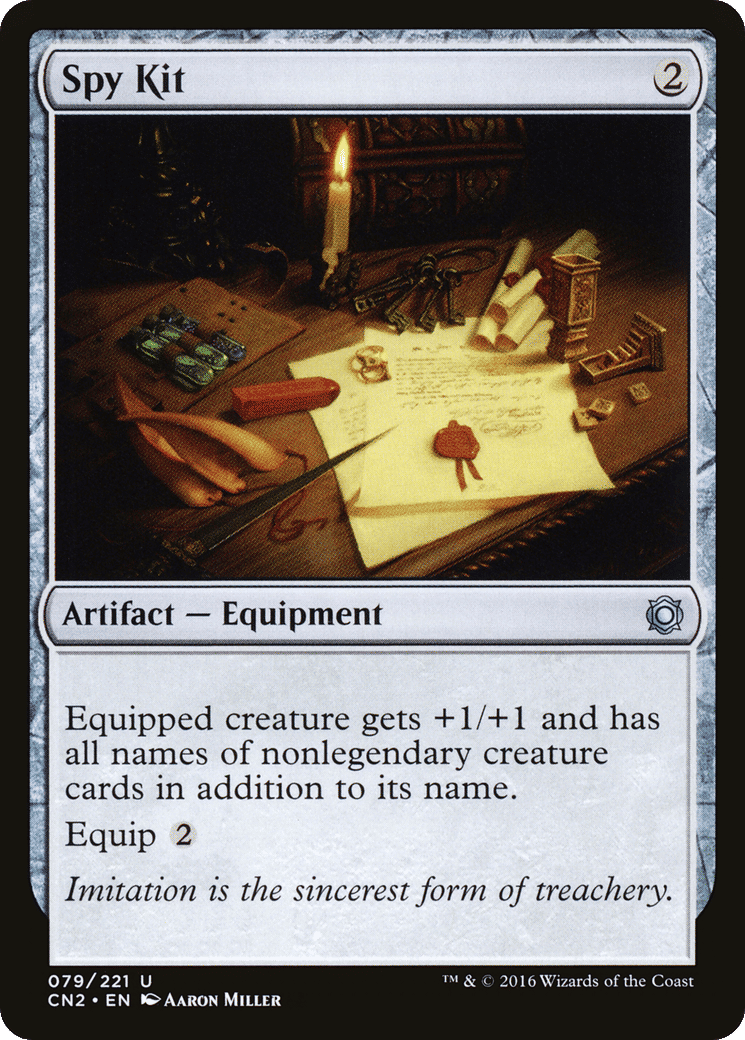 Spy Kit — Conspiracy: Take the Crown — Magic: The Gathering