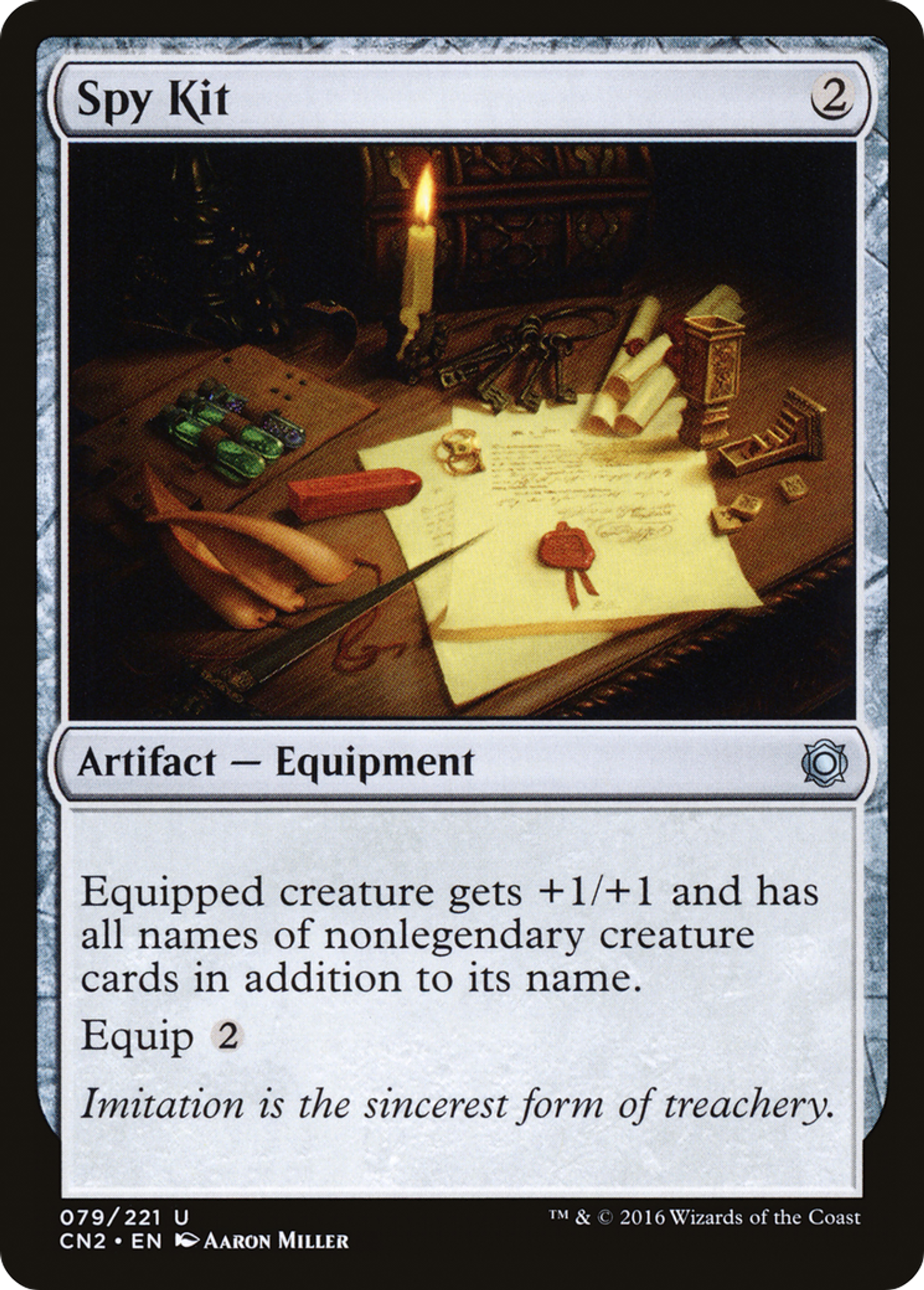 Spy Kit — Conspiracy: Take the Crown — Magic: The Gathering