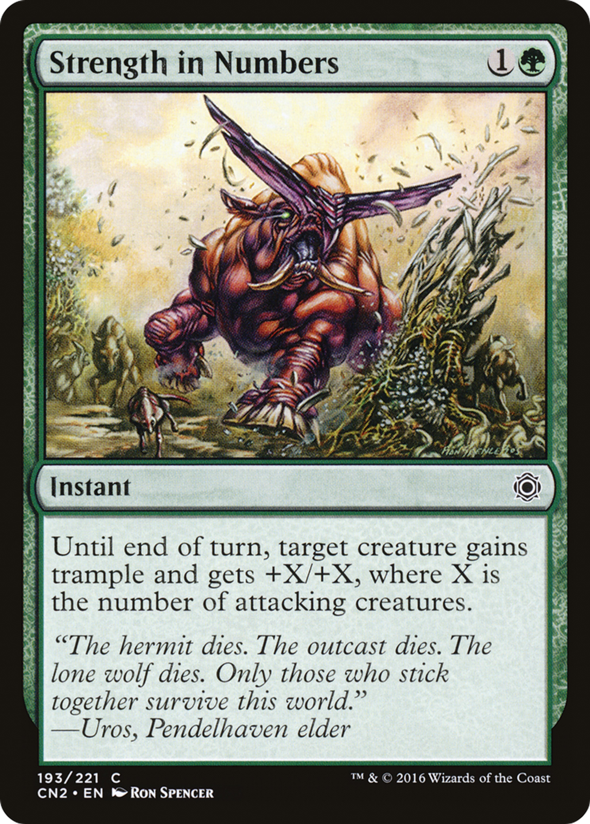 L'union fait la force — Conspiracy: Take the Crown — Magic: The Gathering