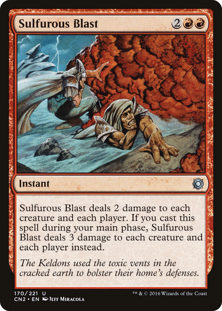 Sulfurous Blast — Conspiracy: Take the Crown — Magic: The Gathering