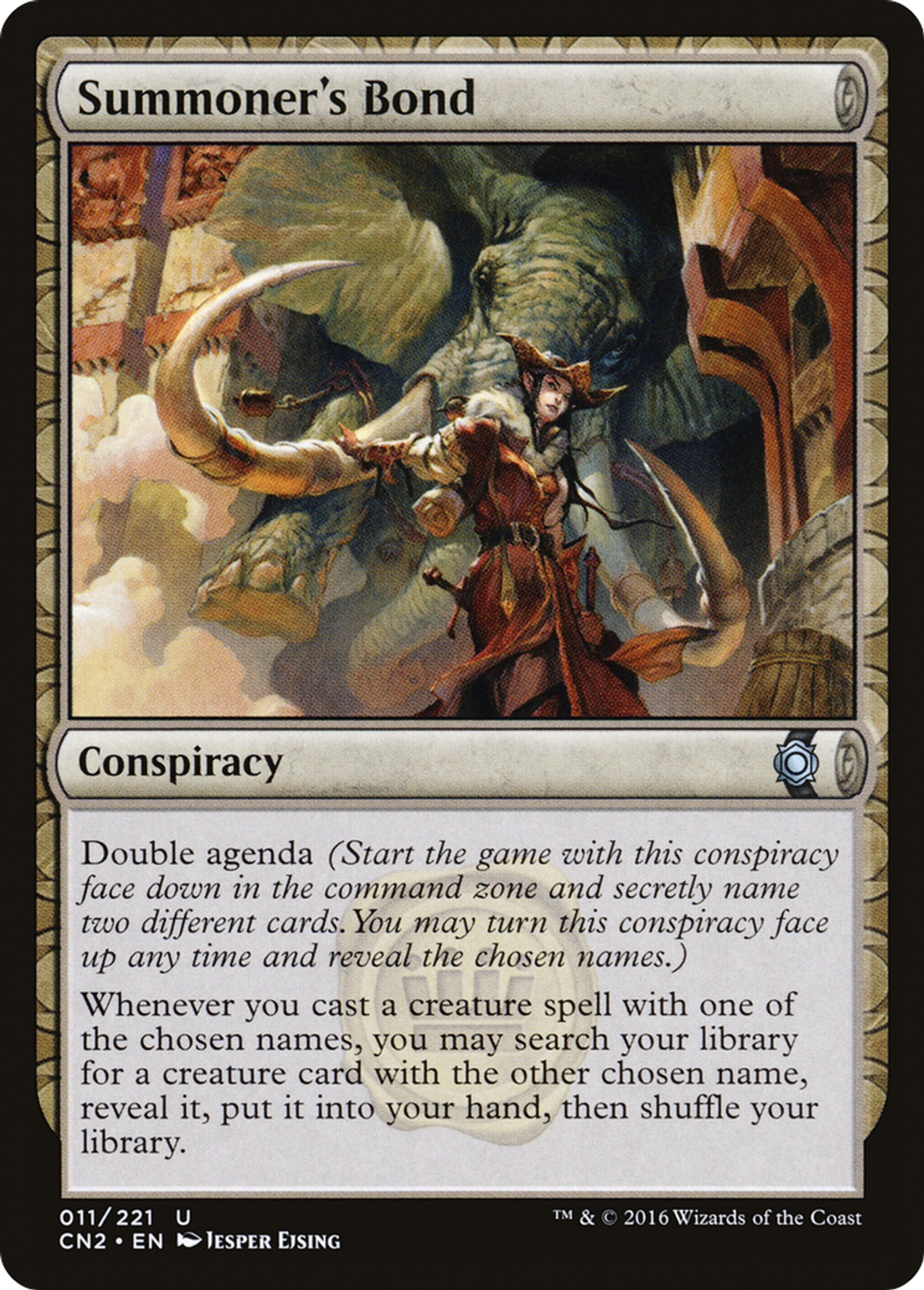 Summoner's Bond — Conspiracy: Take the Crown — Magic: The Gathering