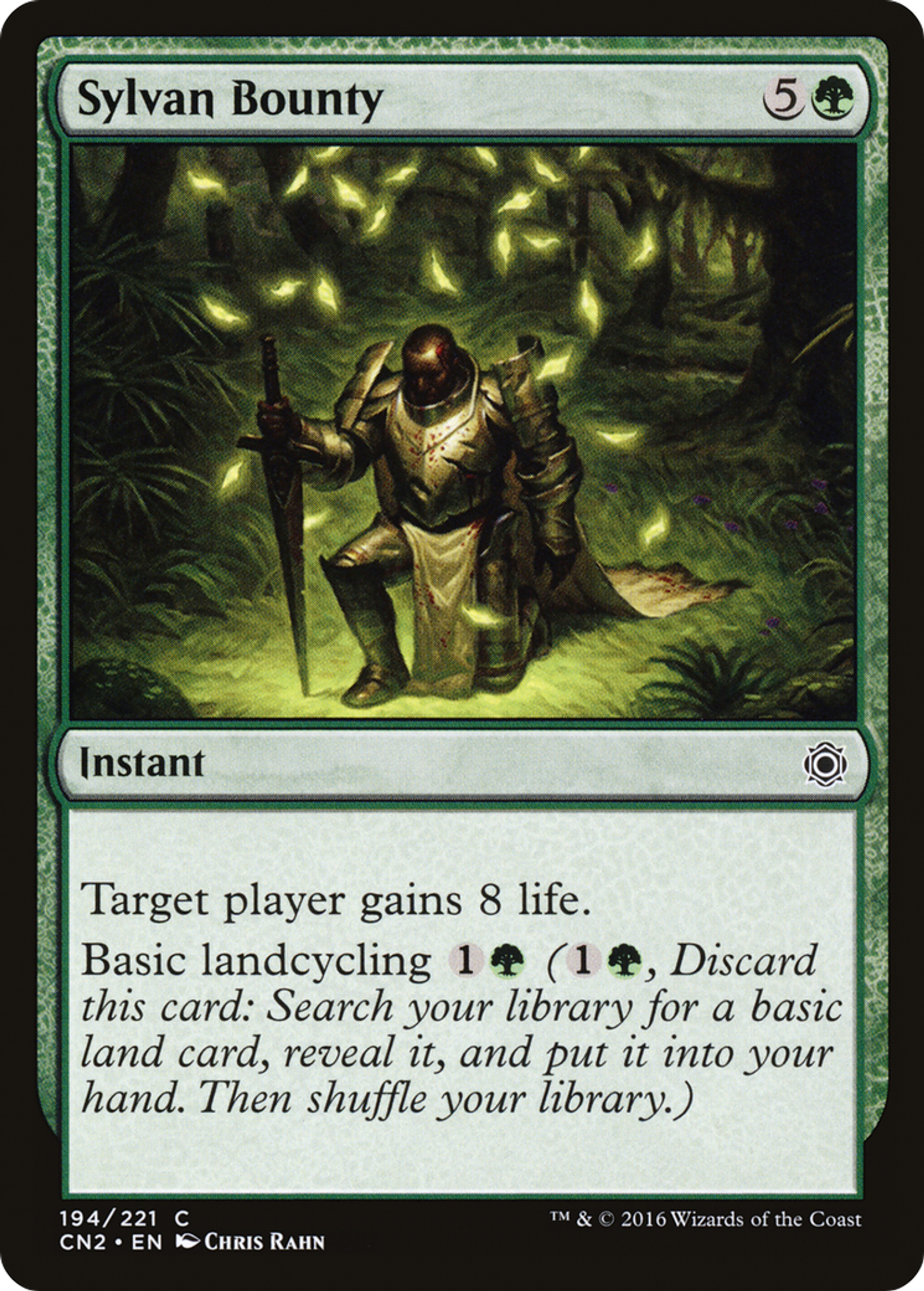Sylvan Bounty — Conspiracy: Take the Crown — Magic: The Gathering