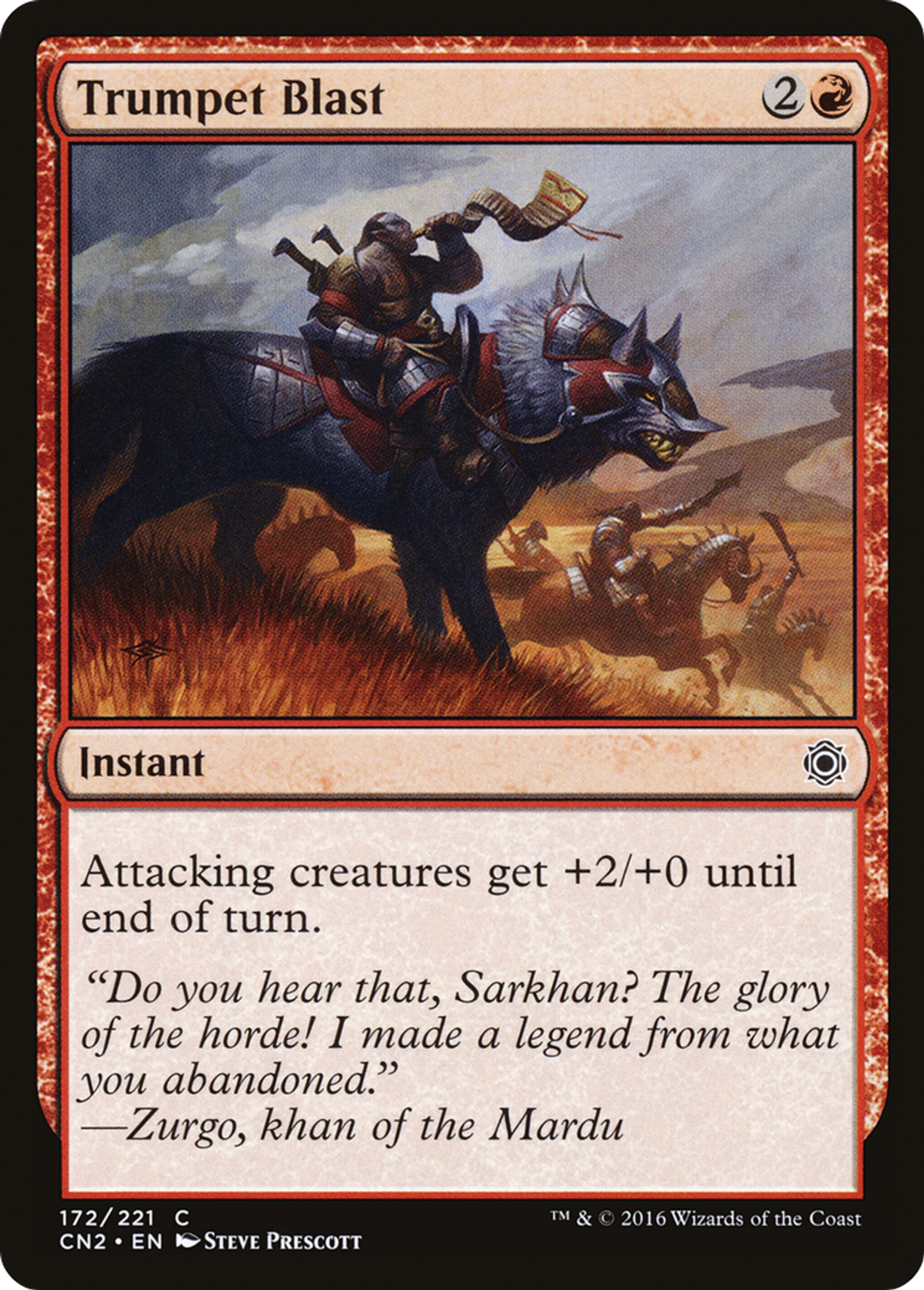 Sonnerie de trompe — Conspiracy: Take the Crown — Magic: The Gathering