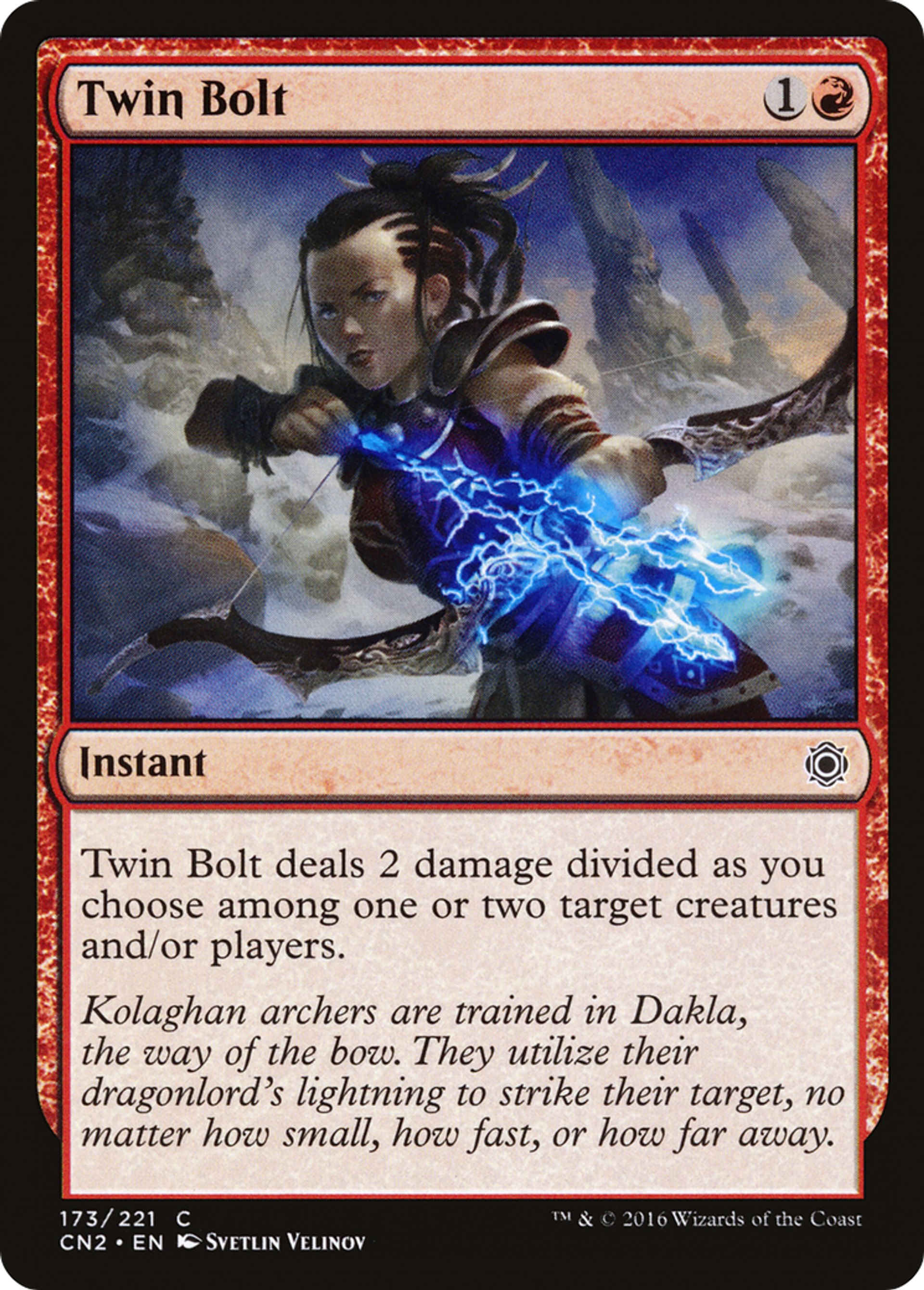 Éclairs jumeaux — Conspiracy: Take the Crown — Magic: The Gathering
