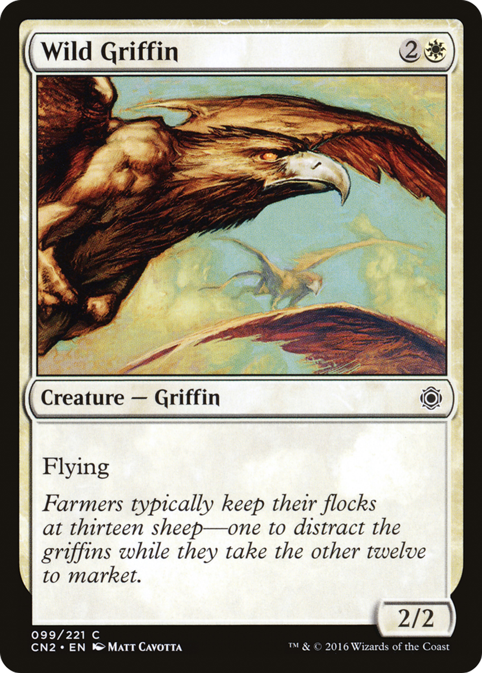 Wild Griffin — Conspiracy: Take the Crown — Magic: The Gathering