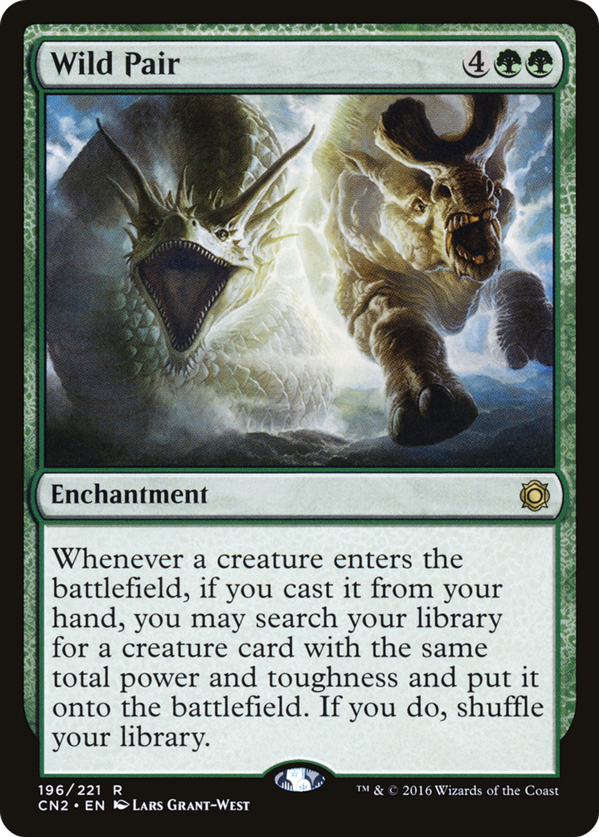 Paire sauvage — Conspiracy: Take the Crown — Magic: The Gathering