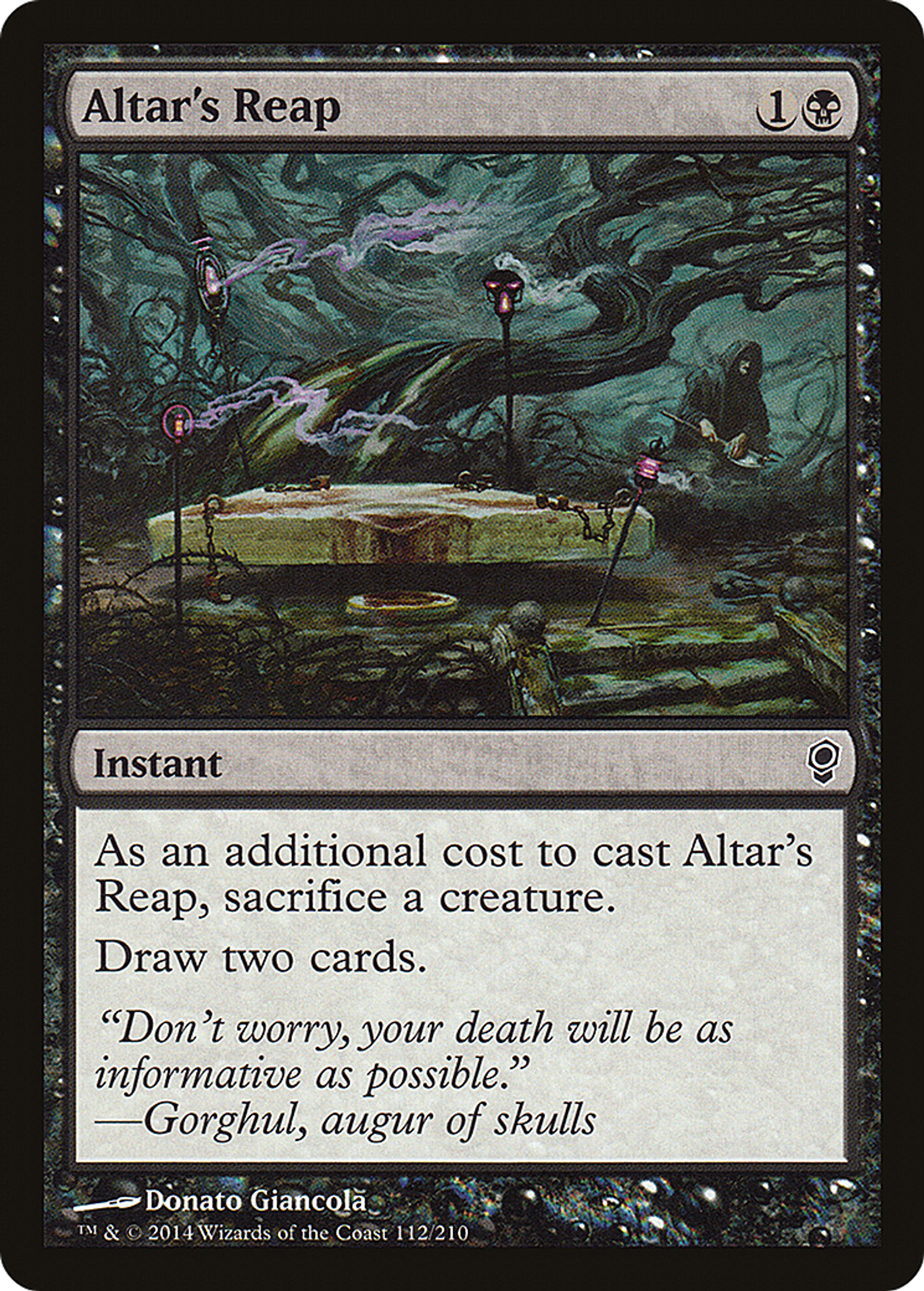 Altar's Reap — Conspiracy — Magic: The Gathering