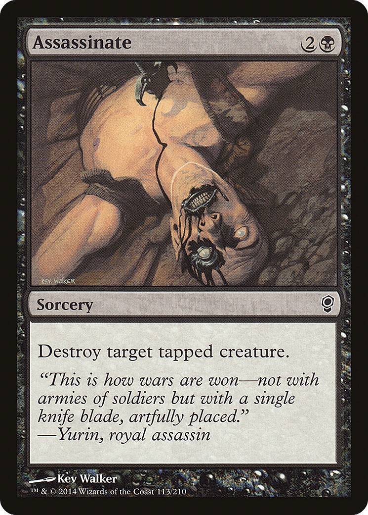 Assassinate — Conspiracy — Magic: The Gathering