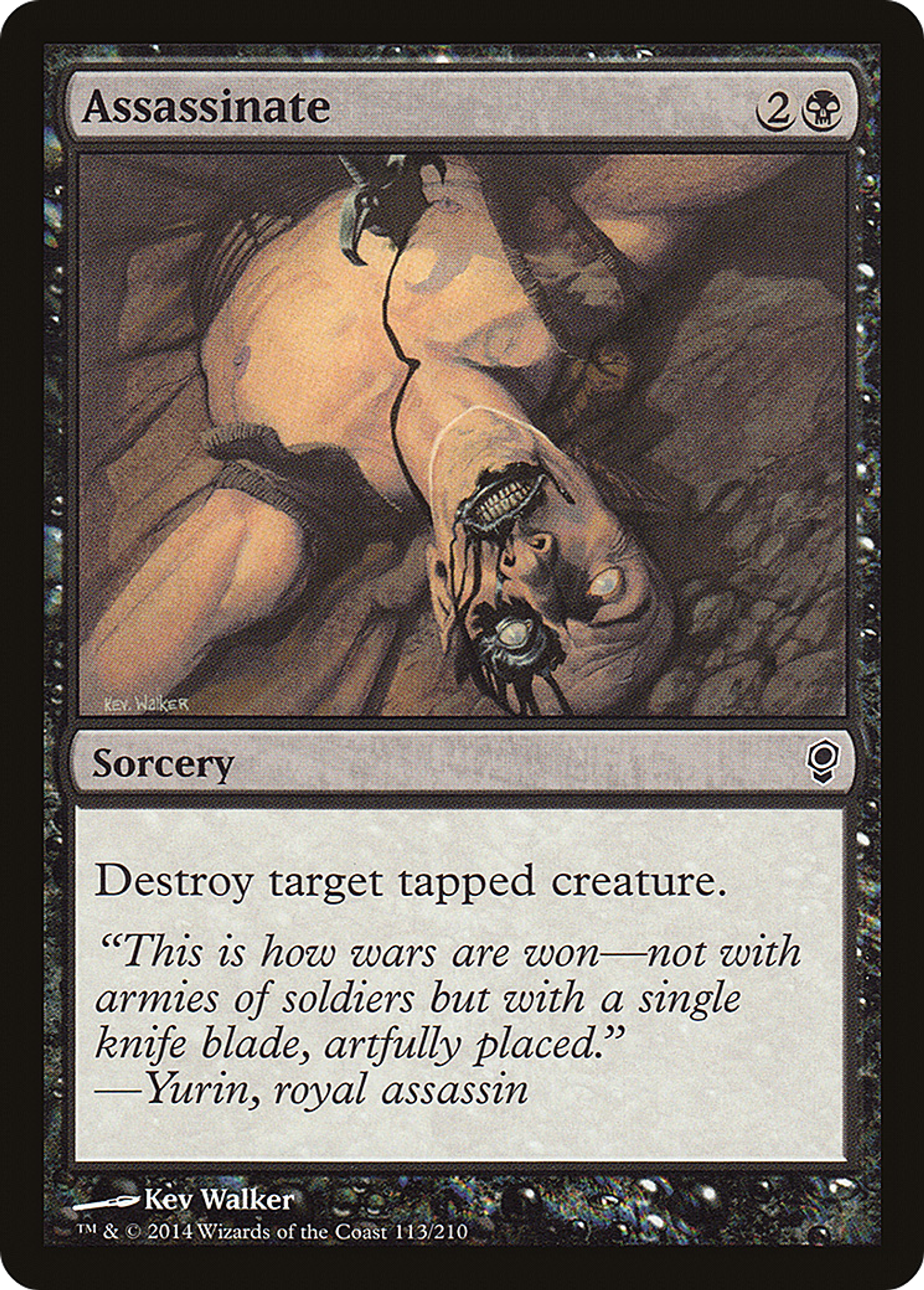Assassinate — Conspiracy — Magic: The Gathering
